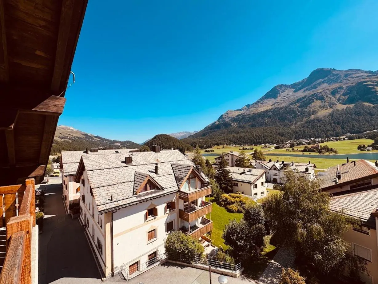 View (from property/room) in Albana Hotel Silvaplana