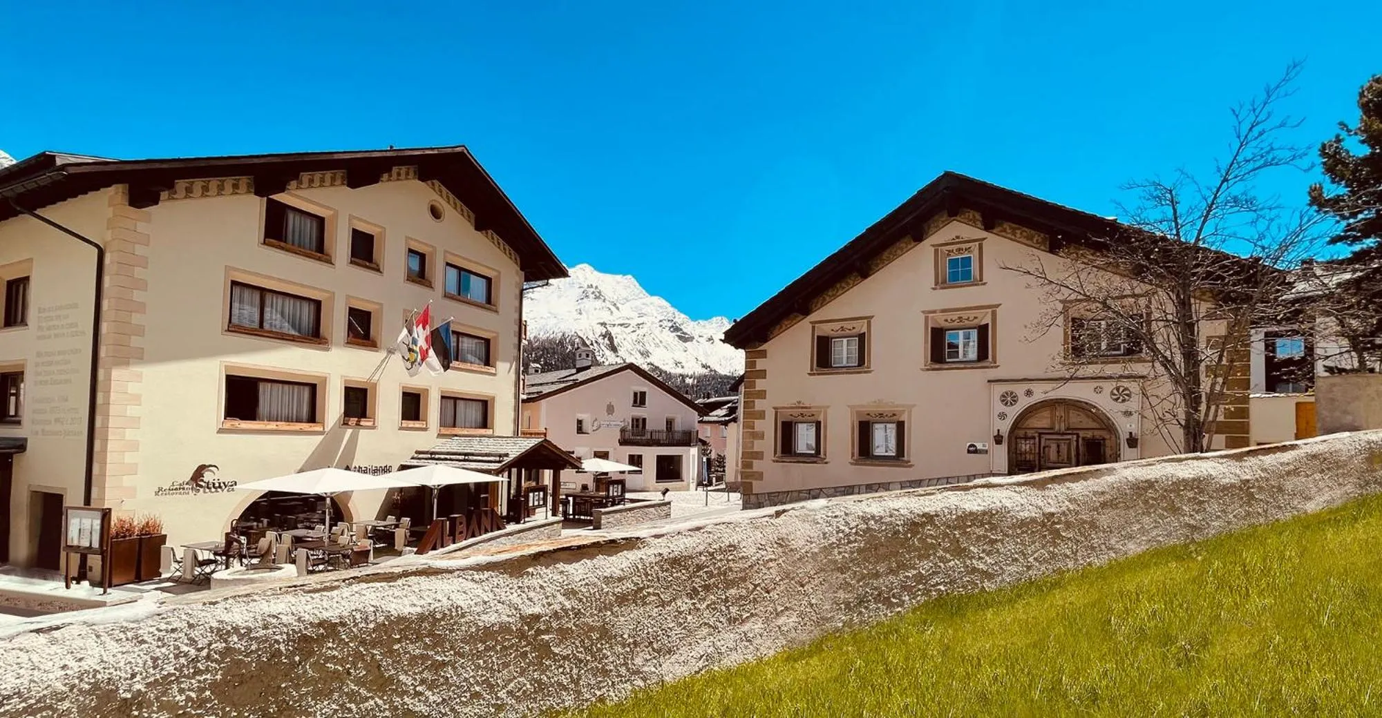 Property building in Albana Hotel Silvaplana