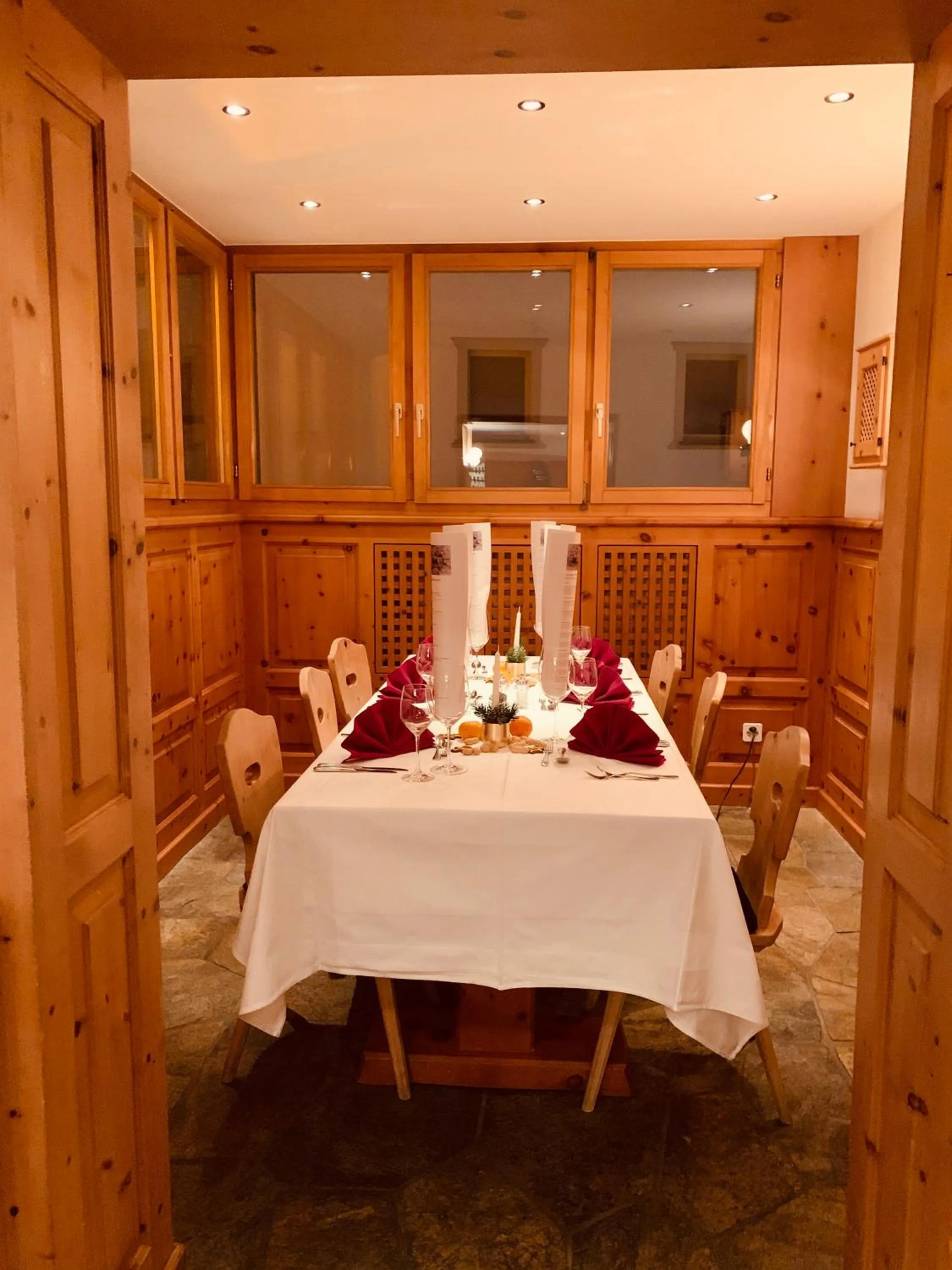 Restaurant/places to eat in Albana Hotel Silvaplana