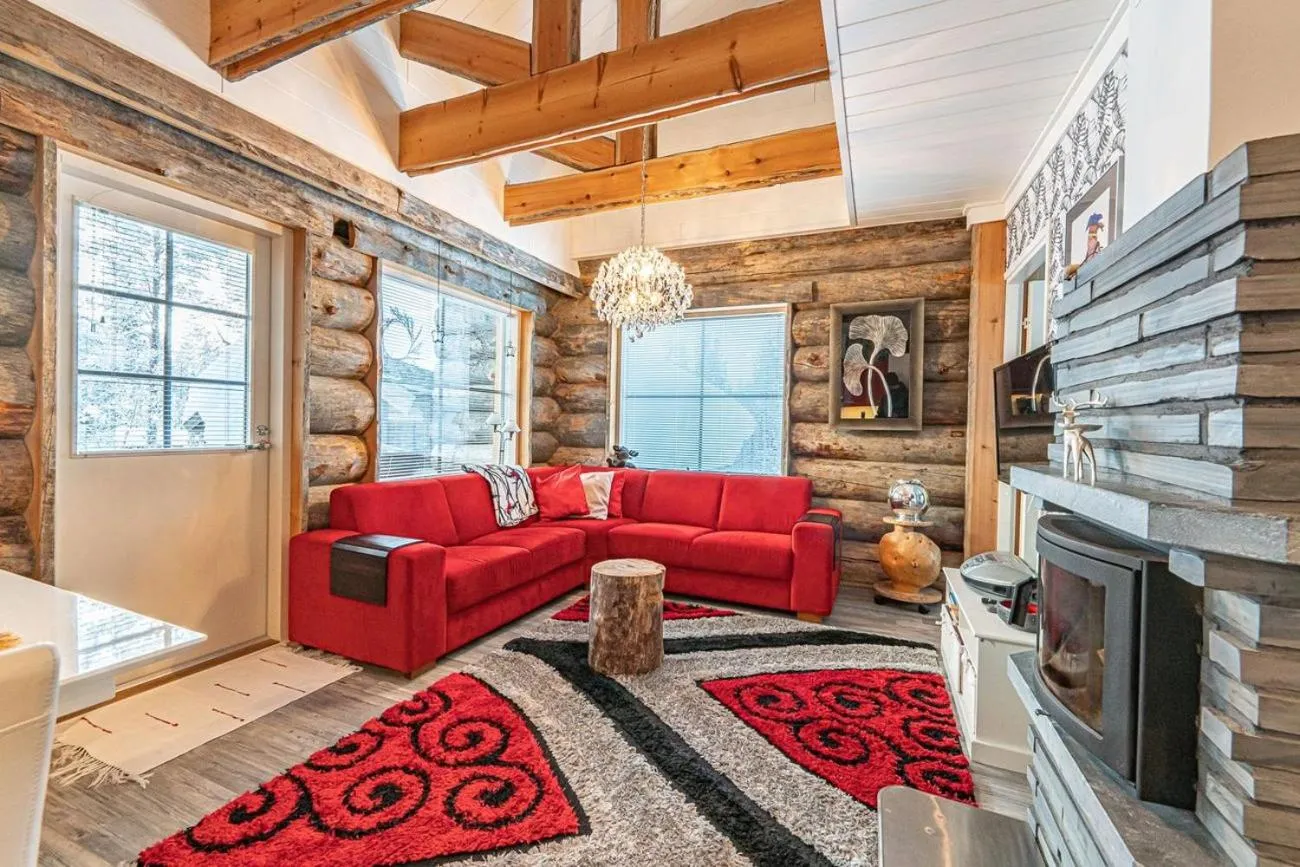 Villa Levin Taiga - Log Cabin - Sauna, Free Ski Pass, Near Levi Center