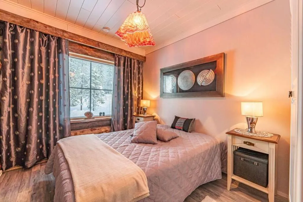 Villa Levin Taiga - Log Cabin - Sauna, Free Ski Pass, Near Levi Center
