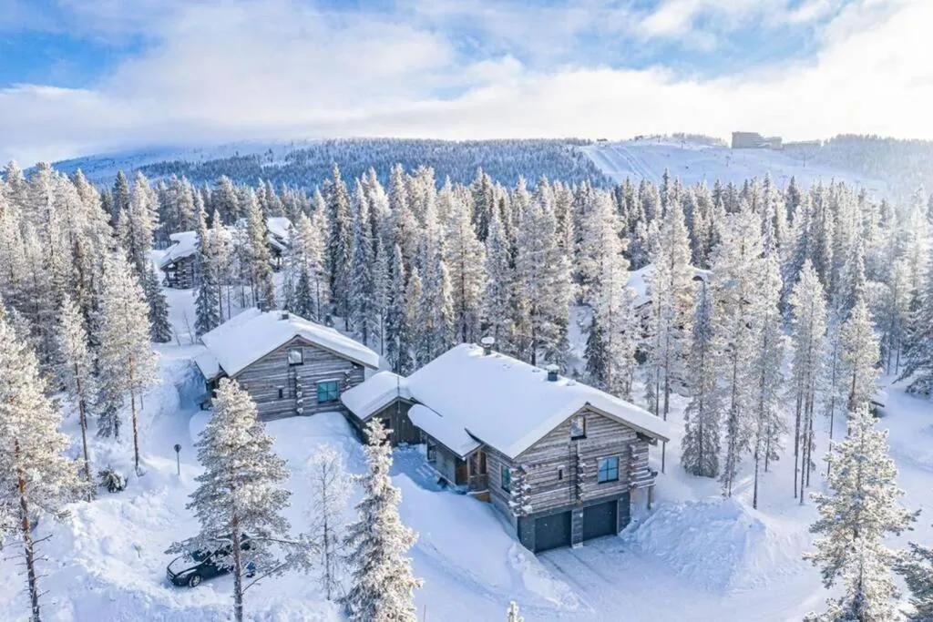Villa Levin Taiga - Log Cabin - Sauna, Free Ski Pass, Near Levi Center