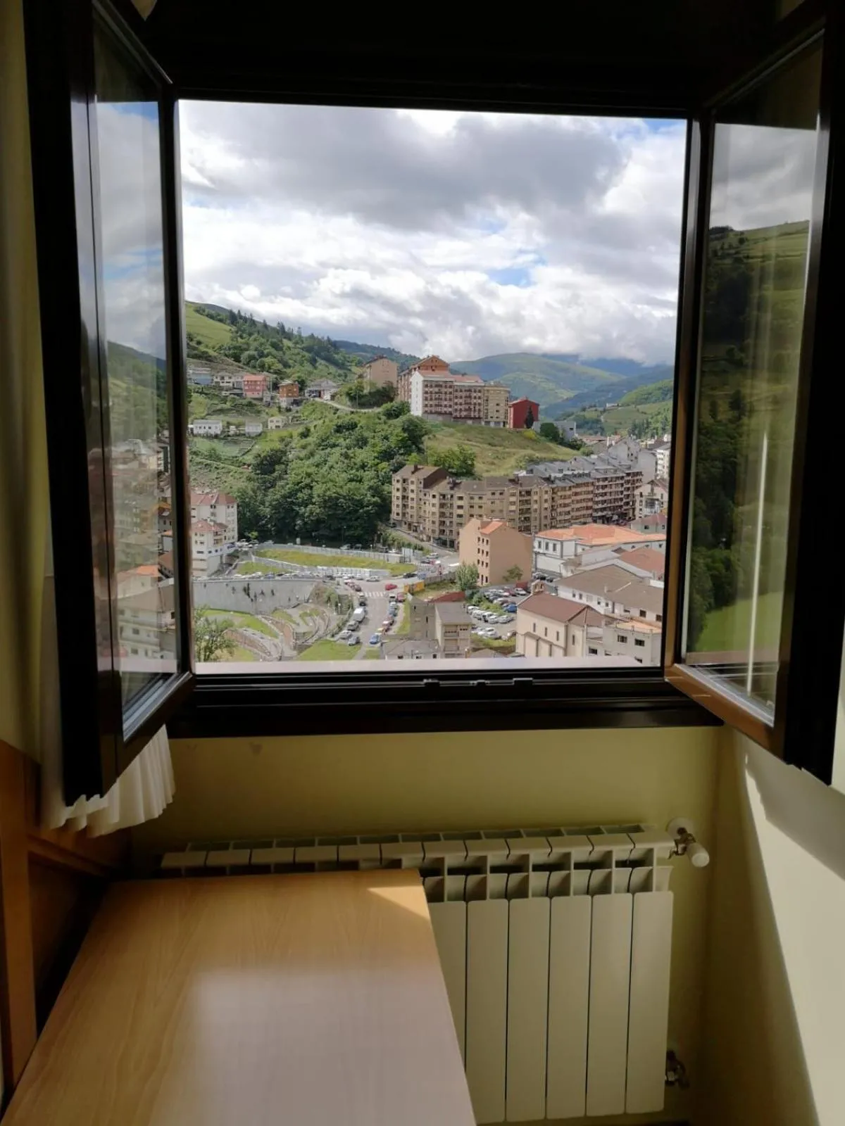 Garden view in Hotel Alina
