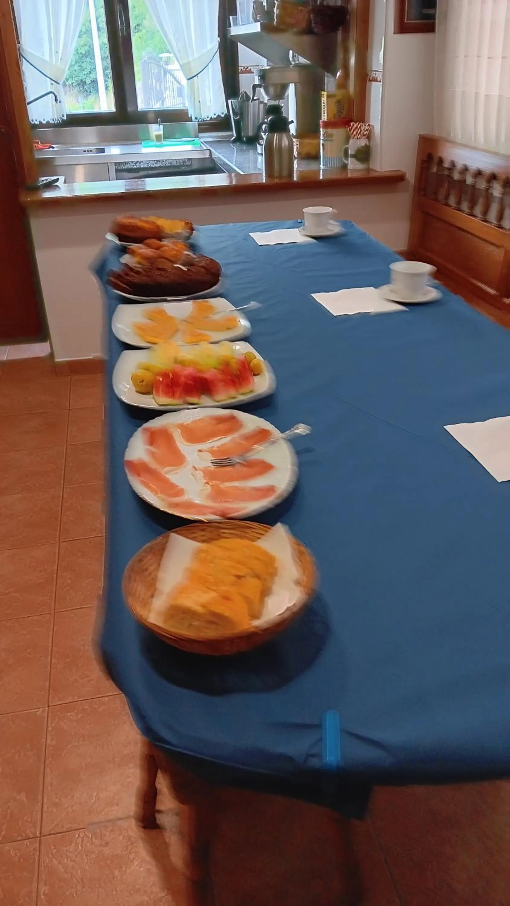 Breakfast in Hotel Alina