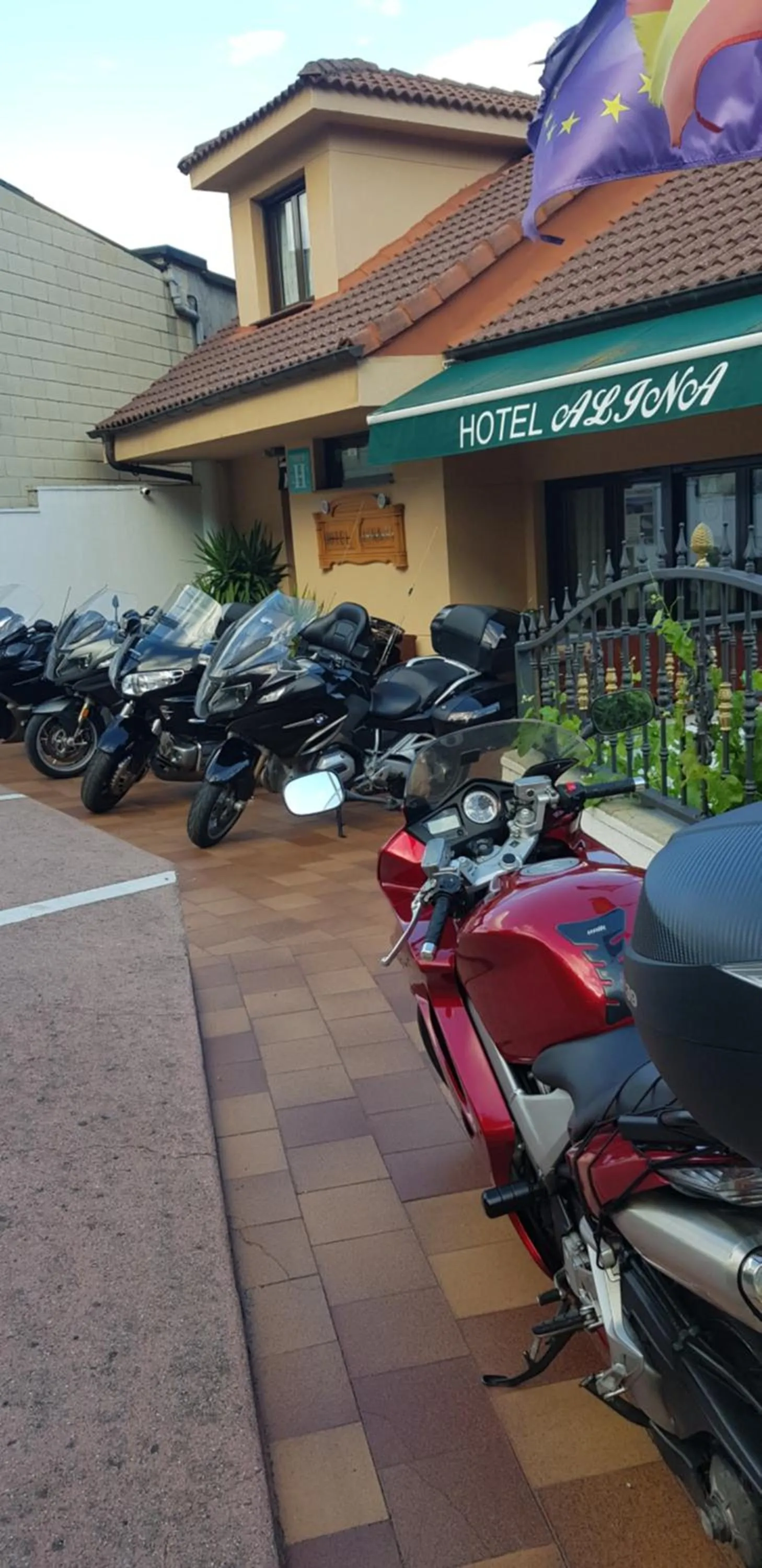 Property building in Hotel Alina