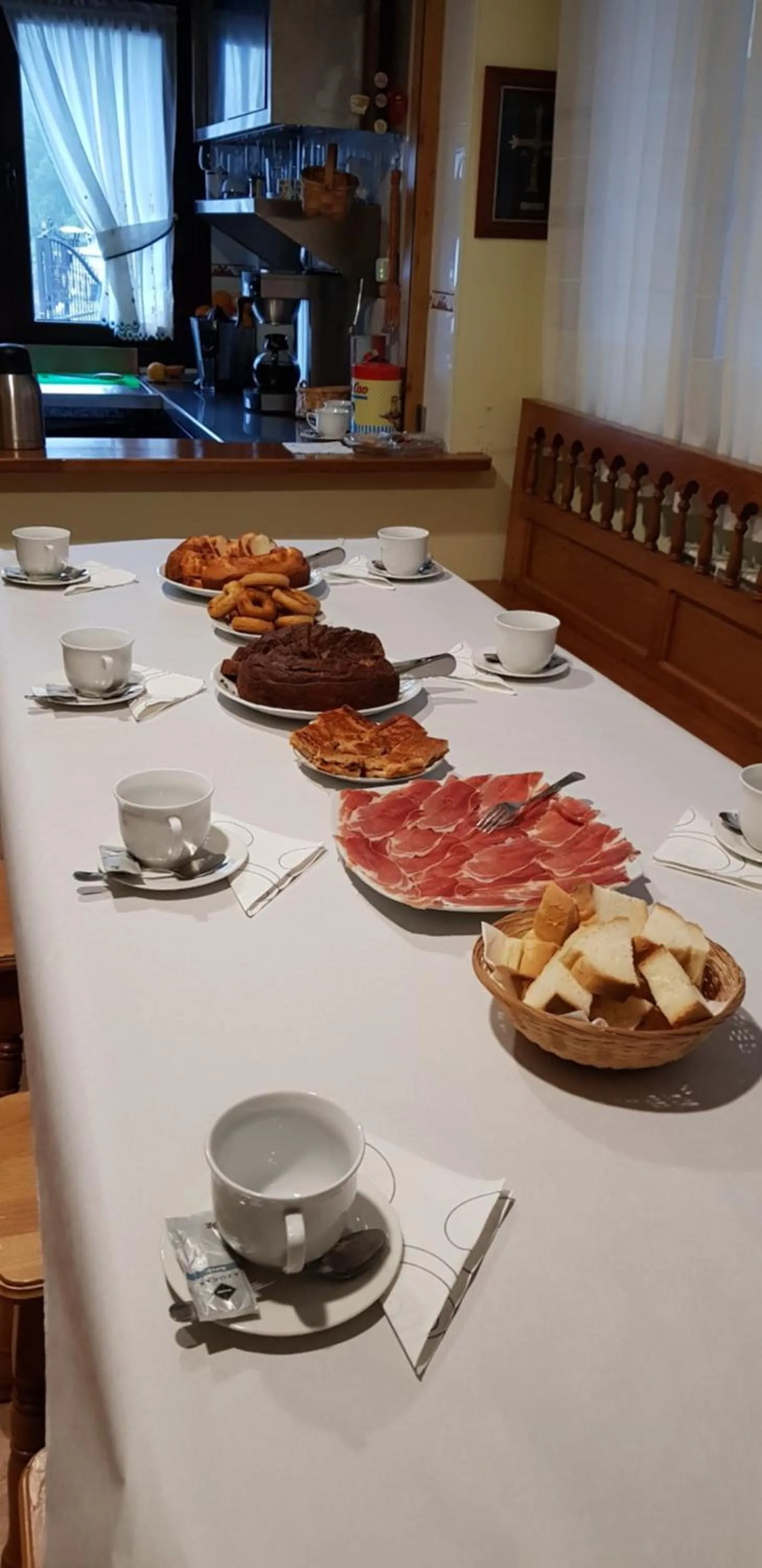 Dining area in Hotel Alina