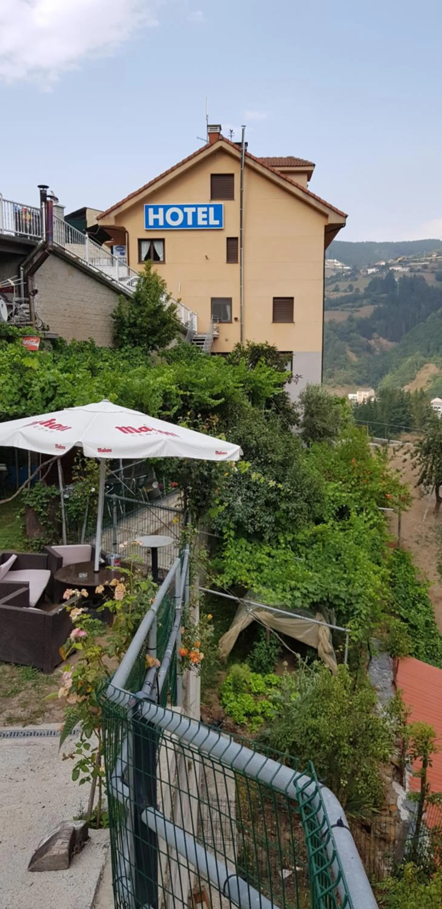Natural landscape in Hotel Alina