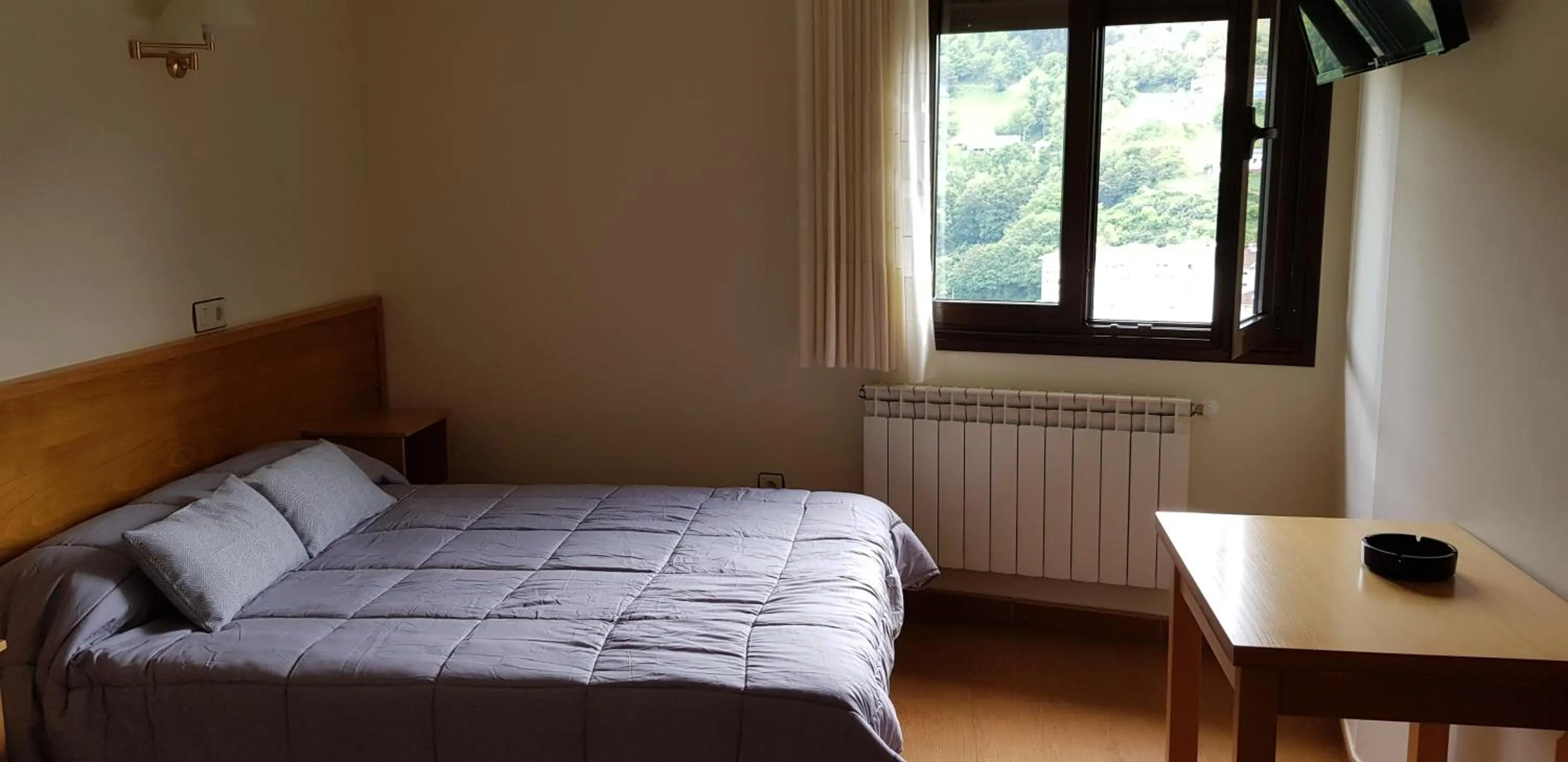 River view, Bed in Hotel Alina