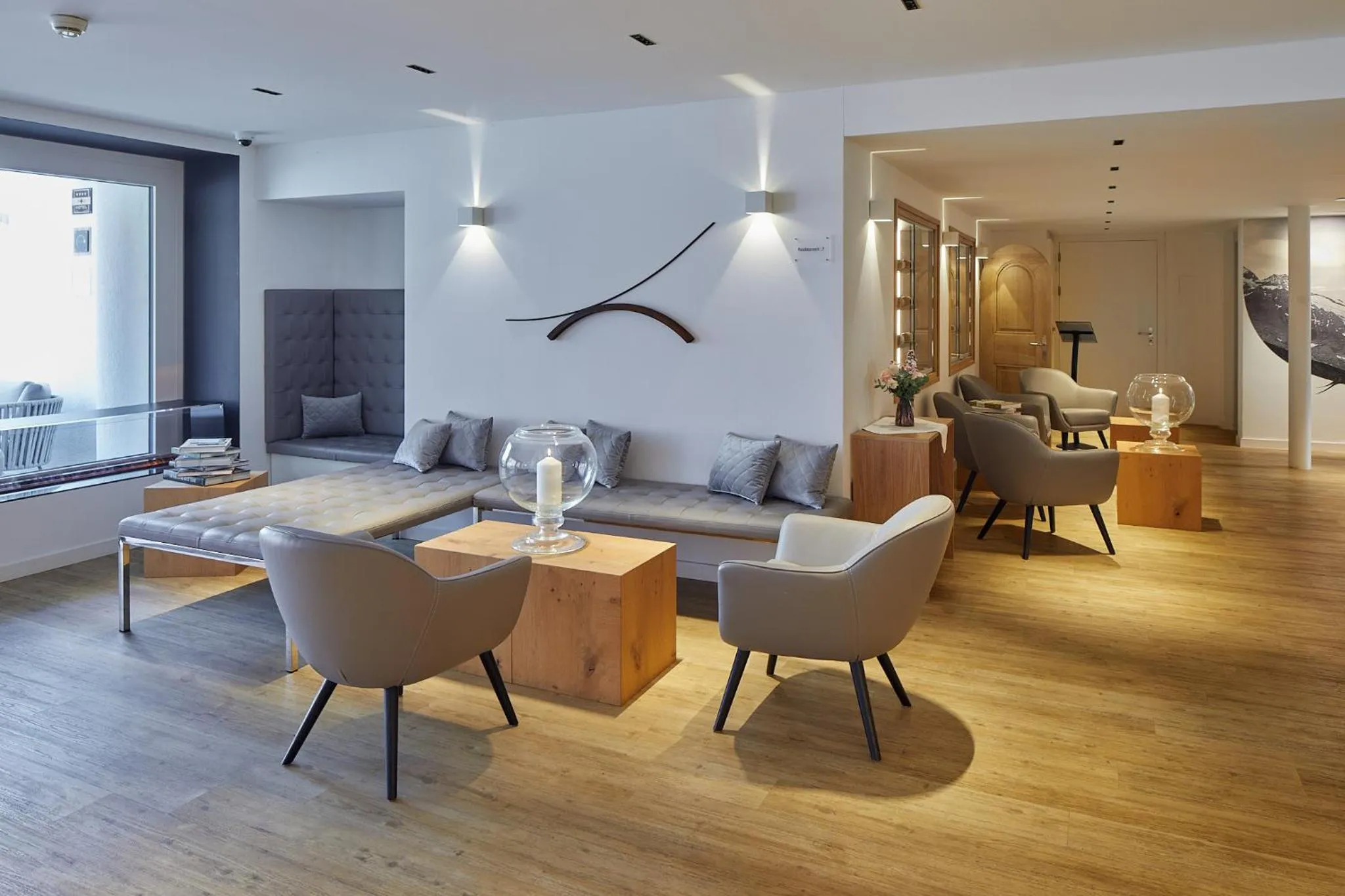 Lobby or reception in Hotel Rössli Gourmet & Spa