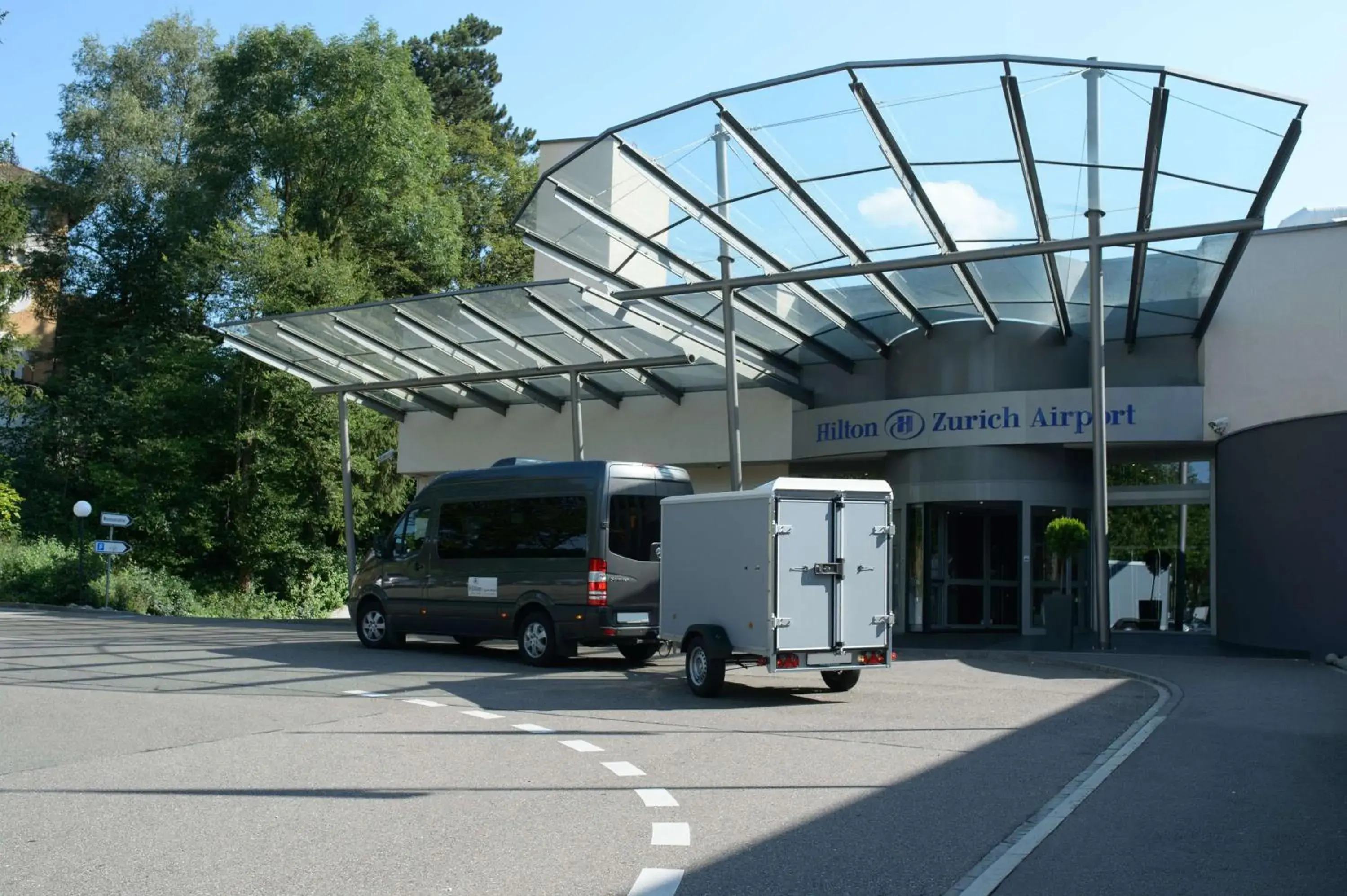 Property building in Hilton Zurich Airport Property building in Hilton Zurich Airport