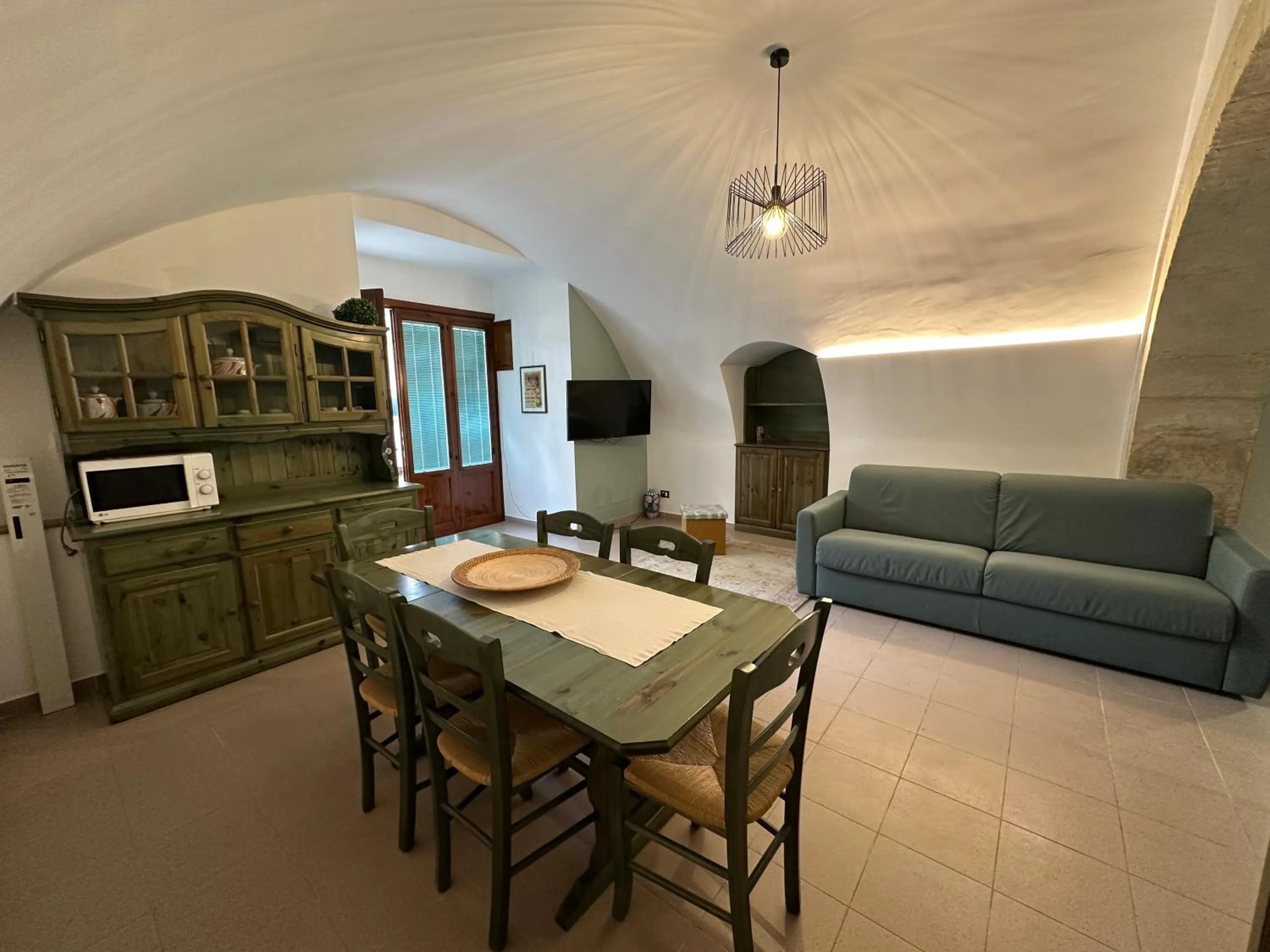 Communal kitchen in Historic B&B Apartments Home