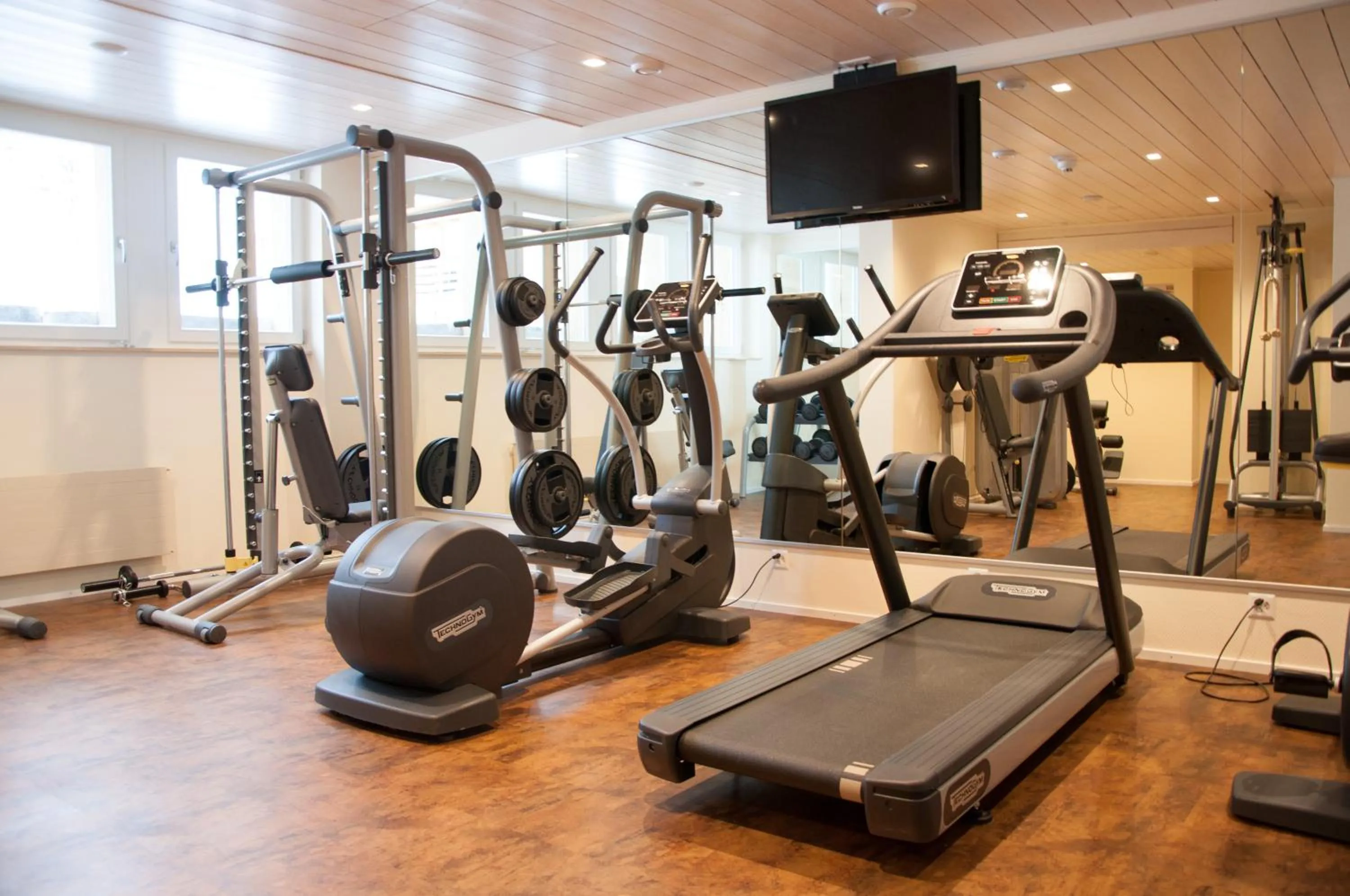 Fitness centre/facilities in Hotel Silberhorn - Residences & Spa Wengen