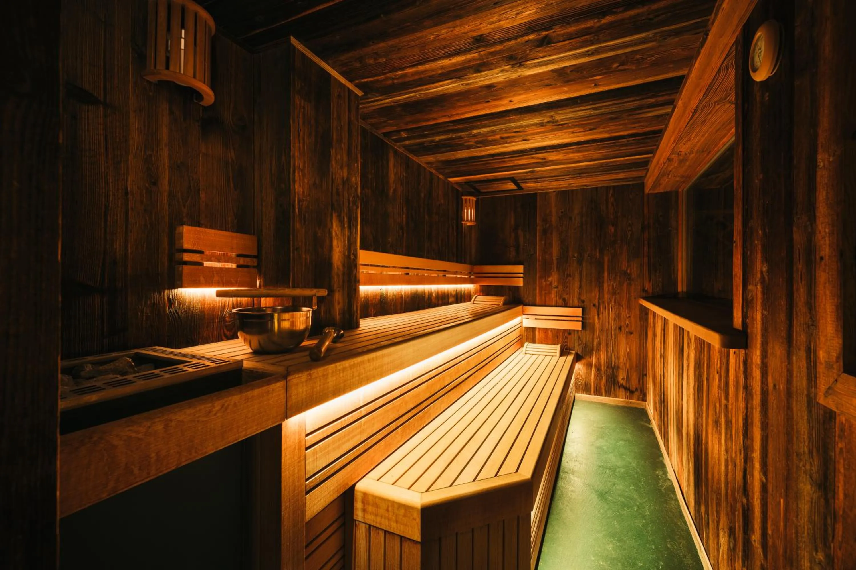 Sauna in Hôtel Le Grand Chalet