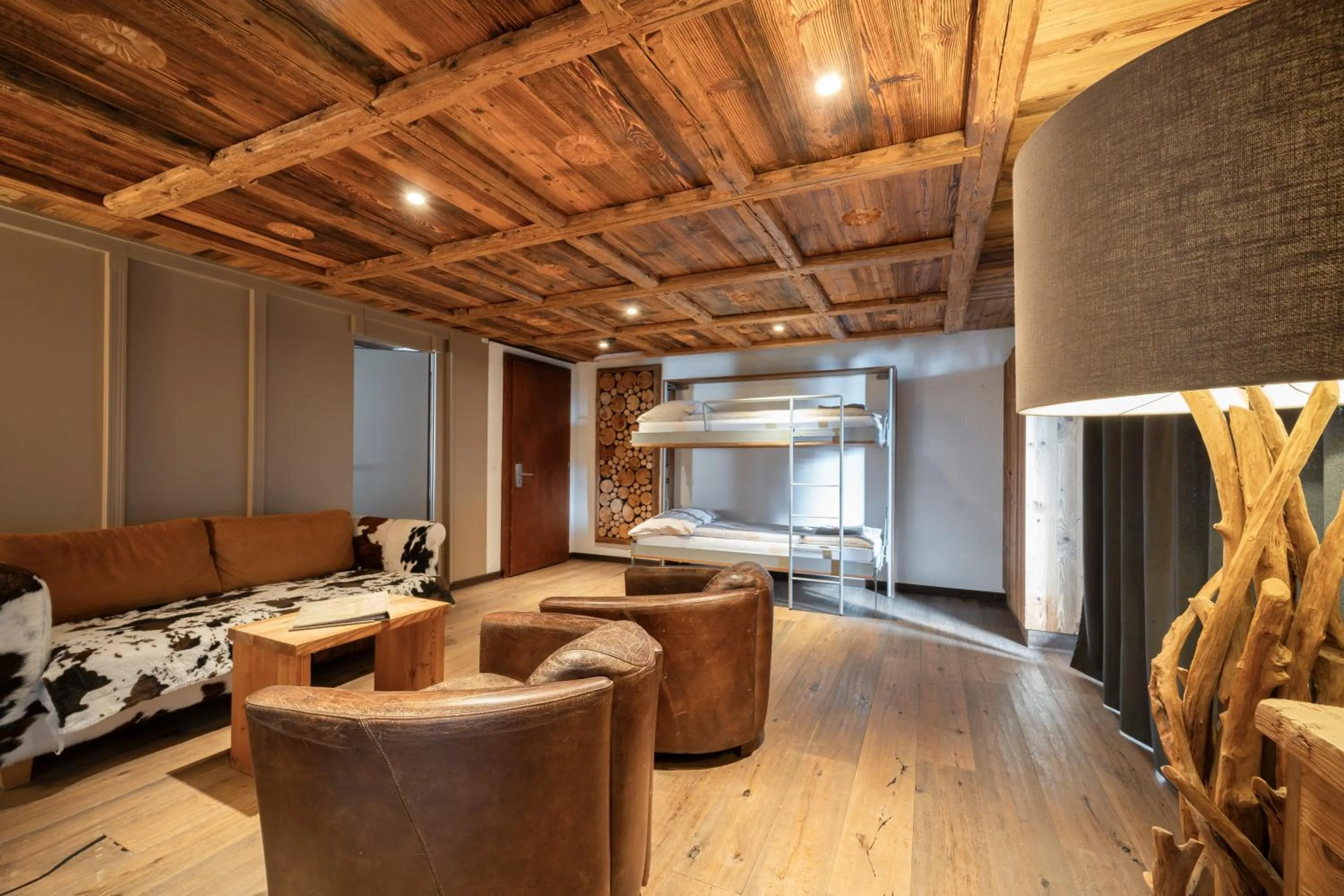 Living room in Hôtel Le Grand Chalet