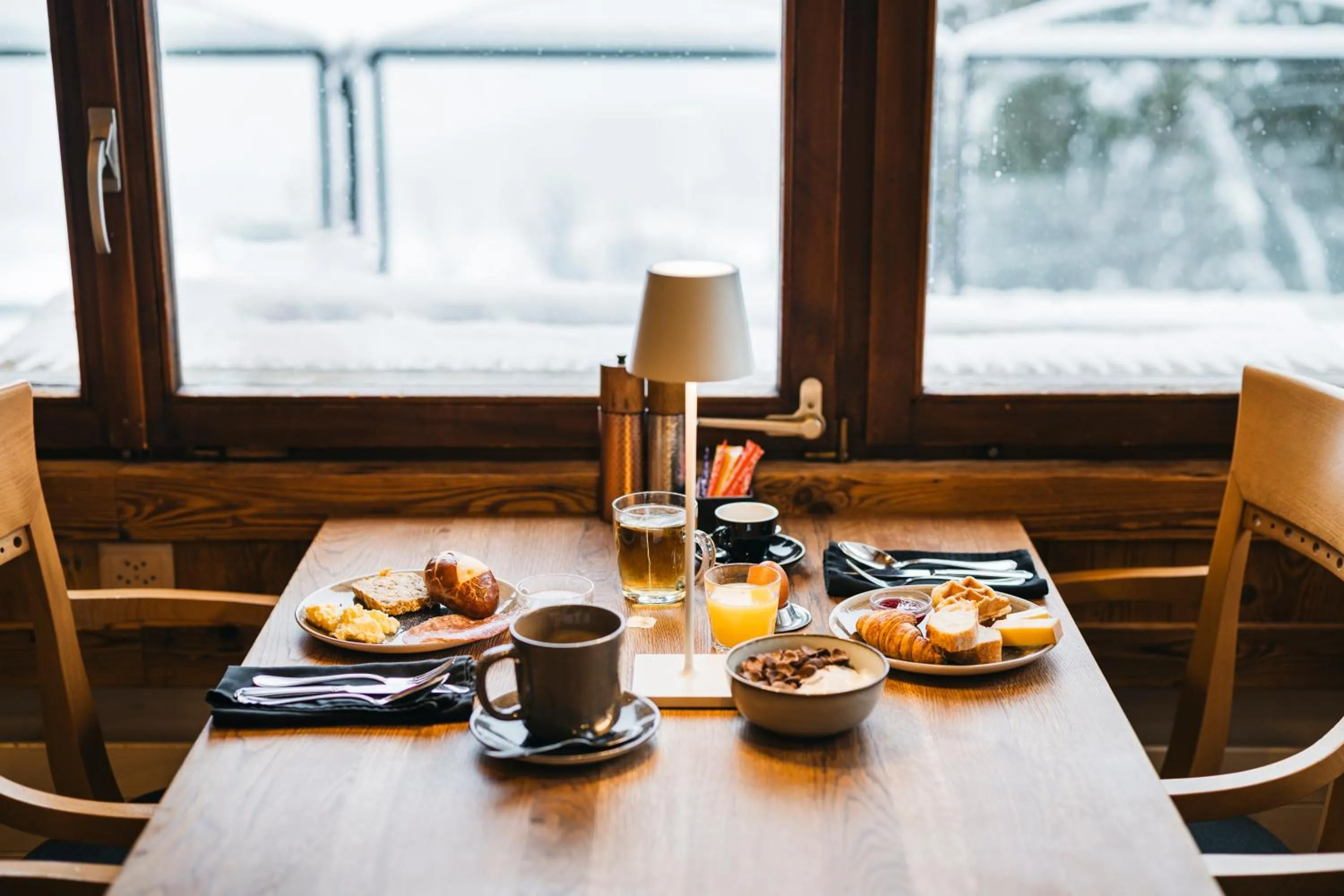 Restaurant/places to eat in Hôtel Le Grand Chalet