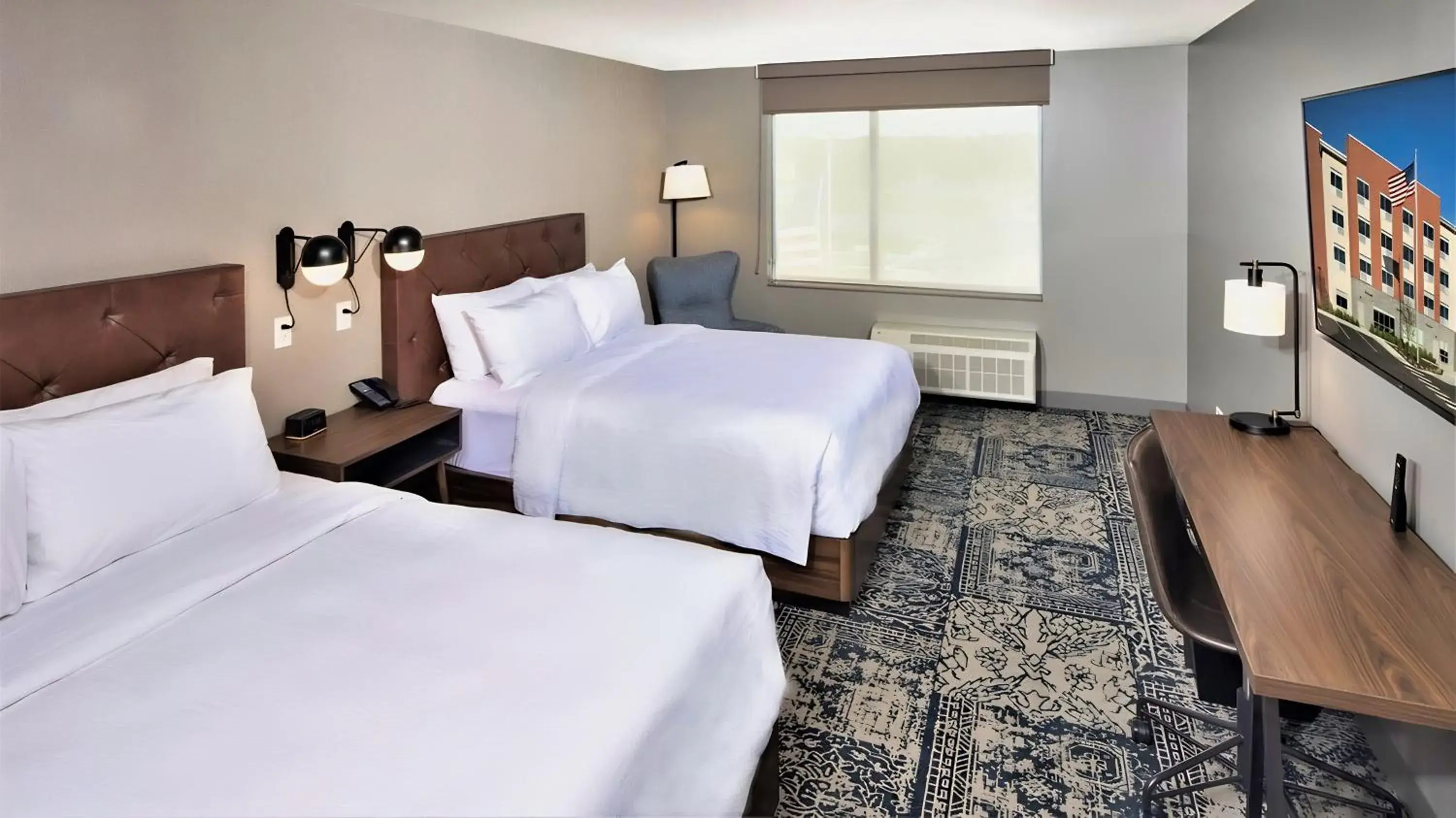 Queen Room with Two Queen Beds - Hearing Accessible in Four Points by Sheraton Albany Queen Room with Two Queen Beds - Hearing Accessible in Four Points by Sheraton Albany