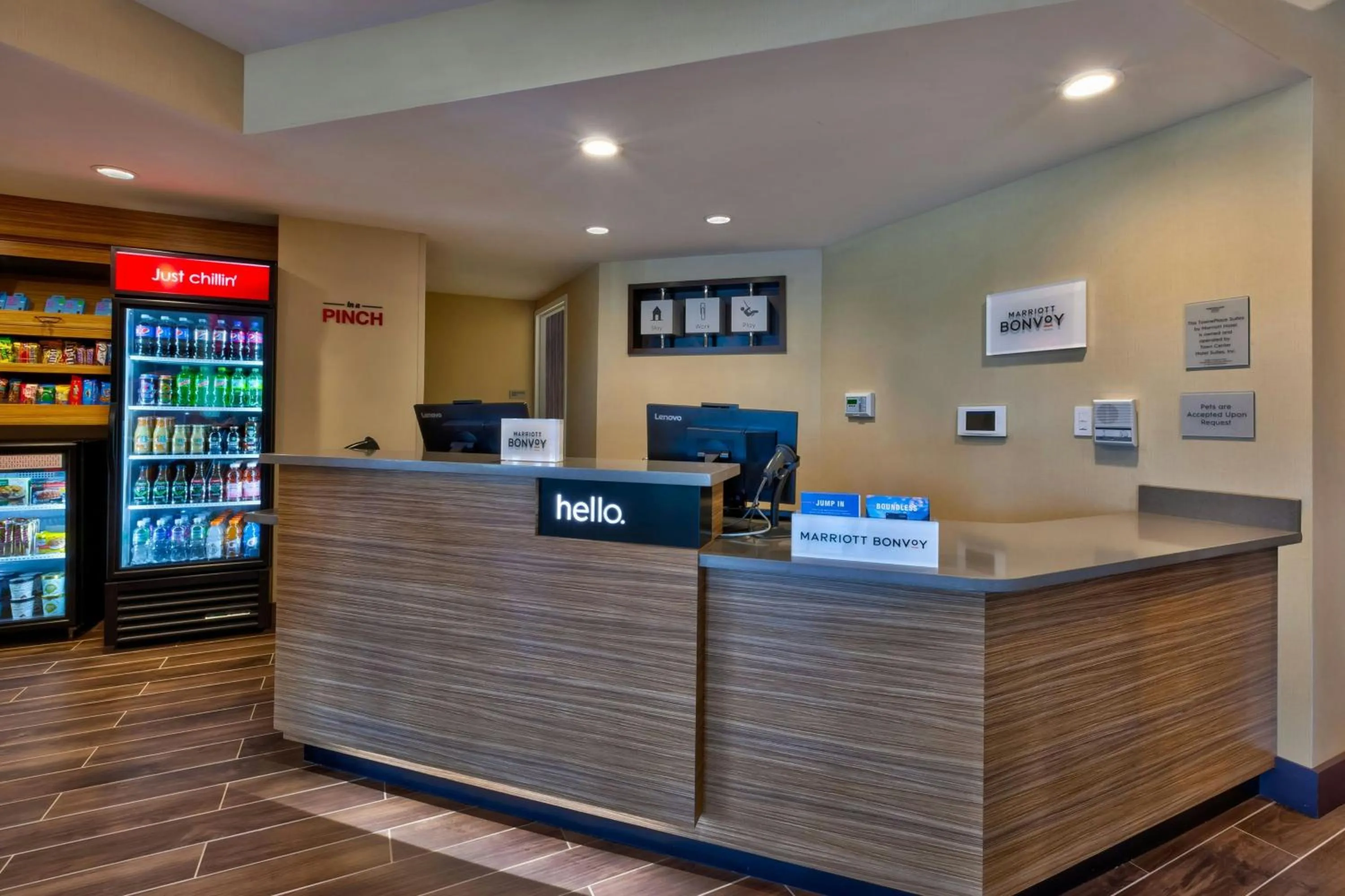 Lobby or reception in TownePlace Suites by Marriott Grand Rapids Airport Southeast