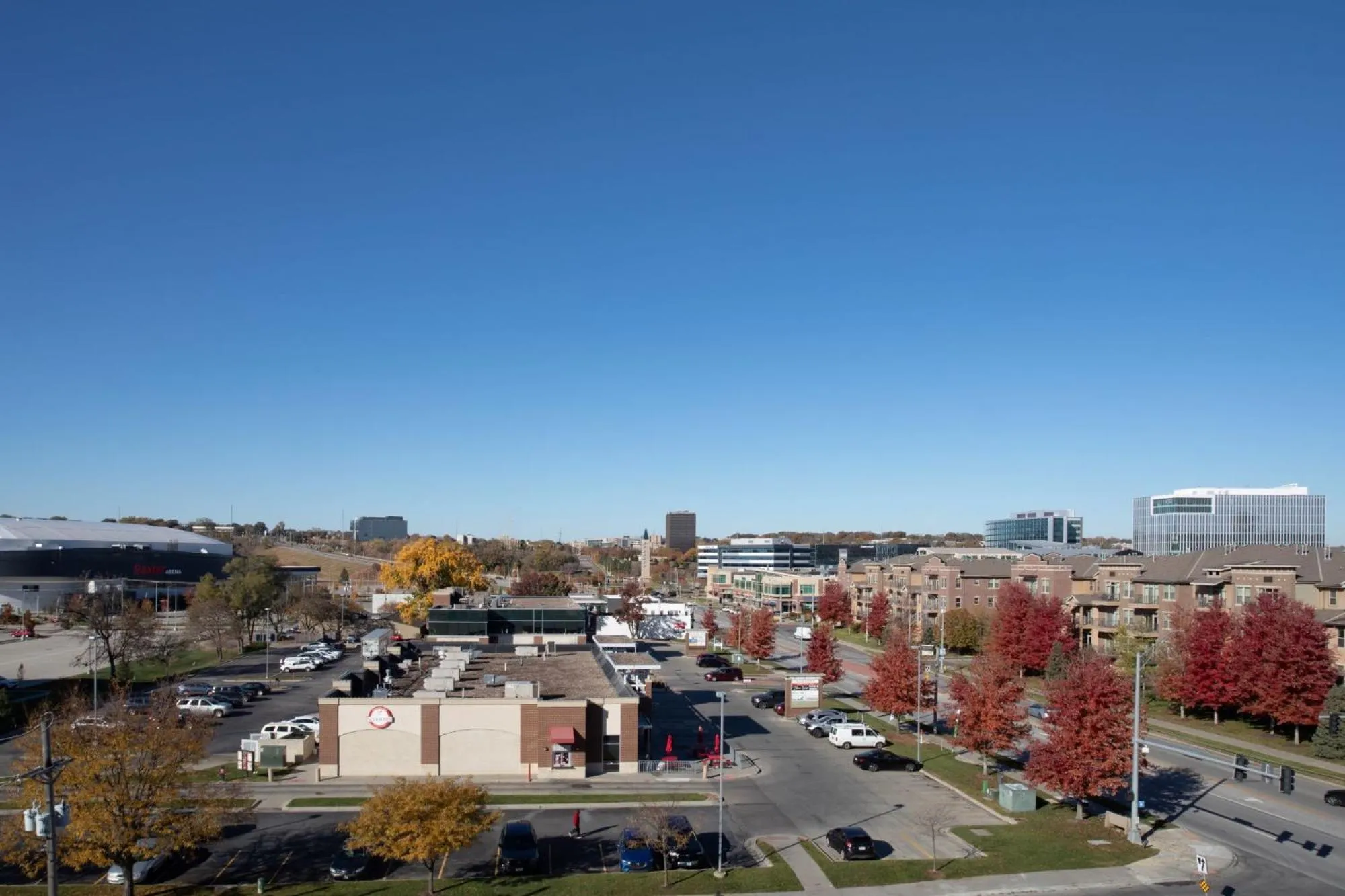 City view in Aloft Omaha Aksarben Village