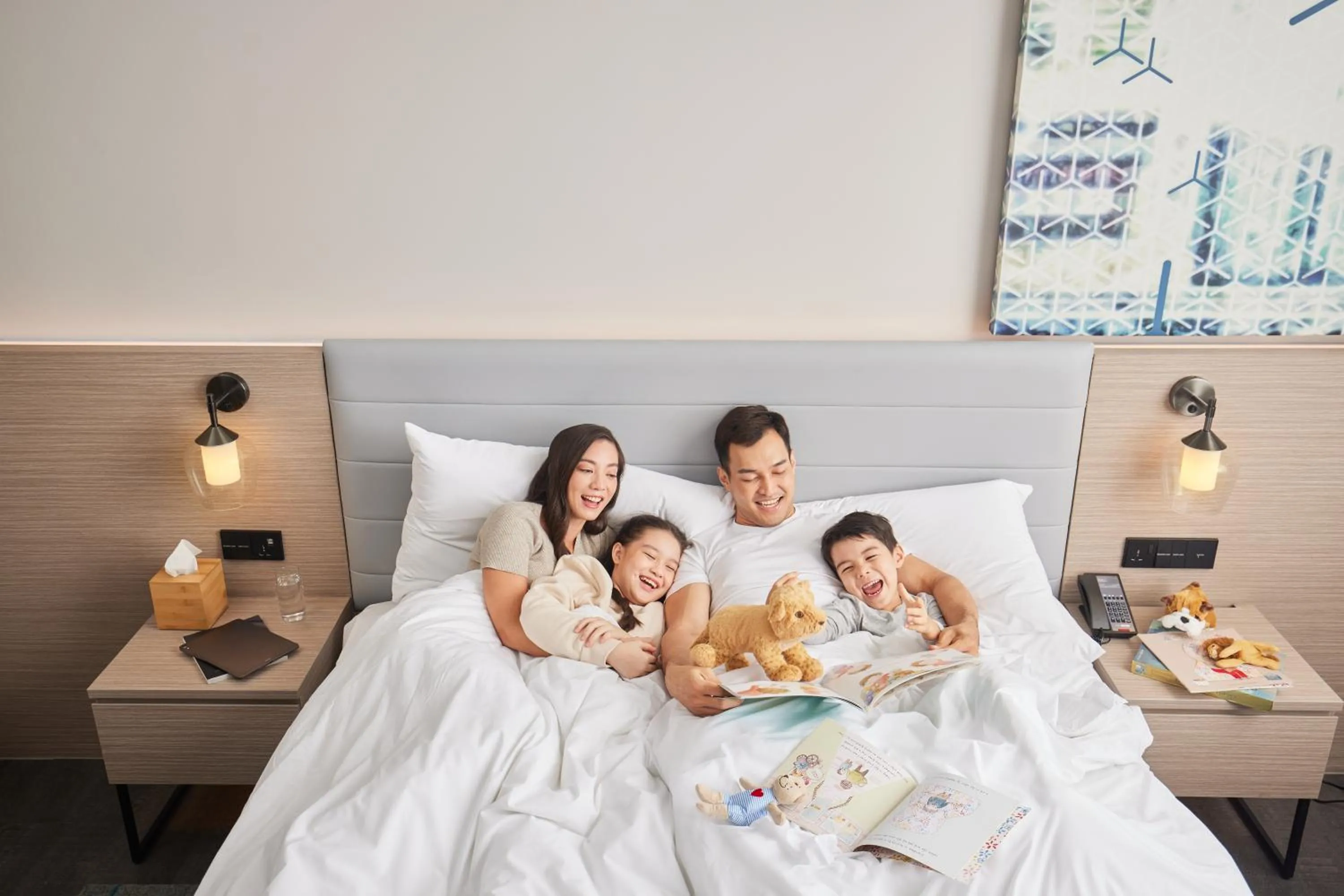Family, Bed in Courtyard by Marriott Penang