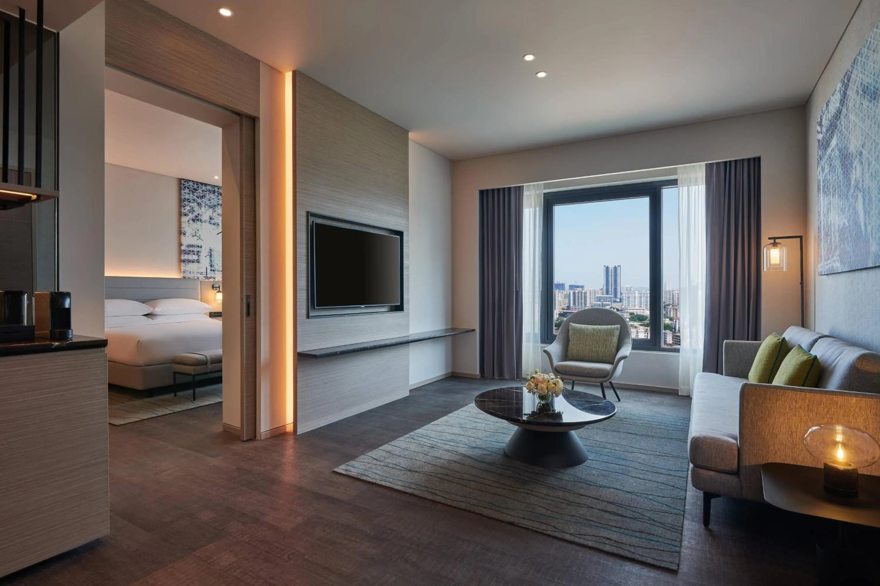 Living room in Courtyard by Marriott Penang