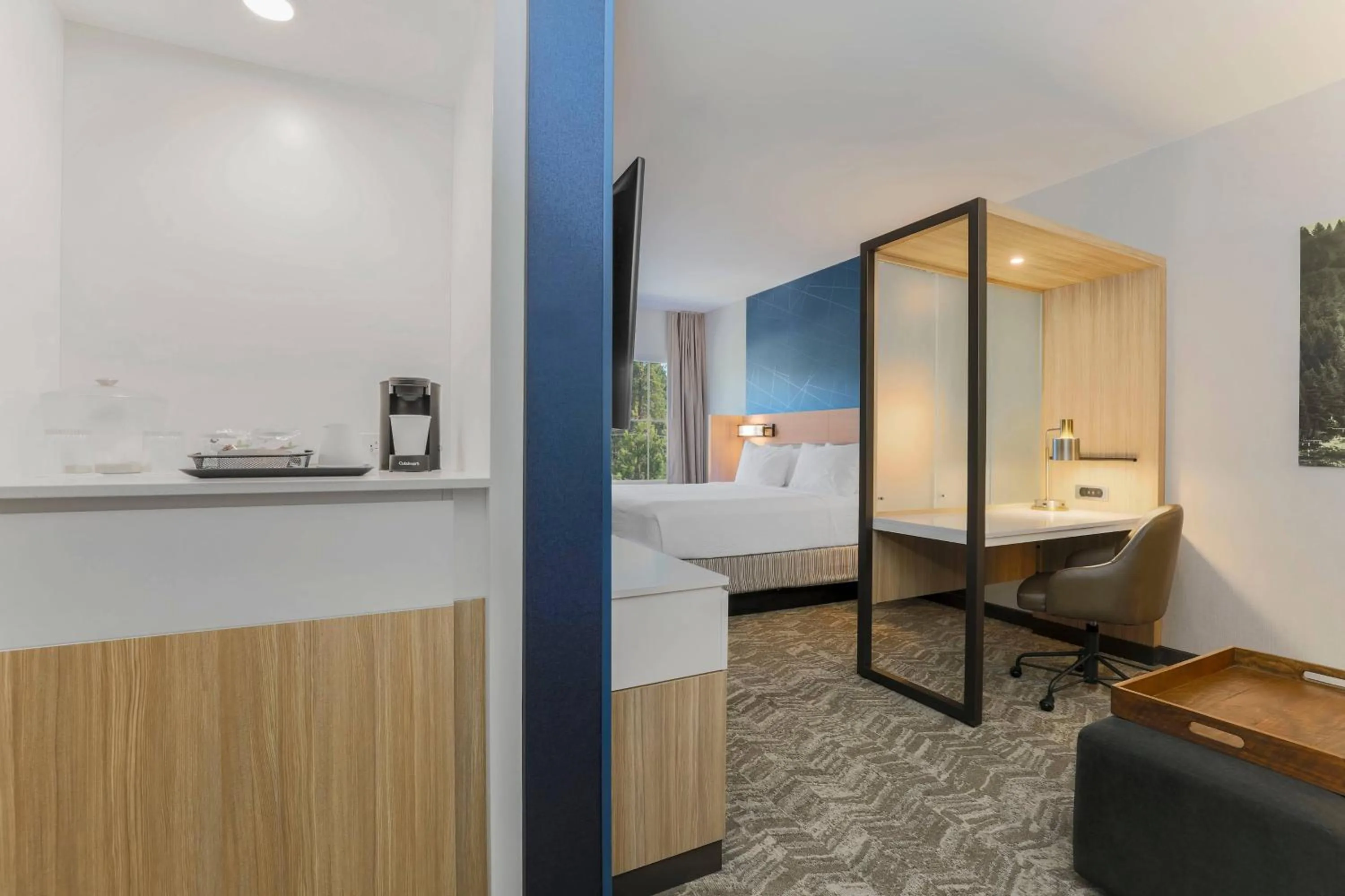 Bedroom, Bed in SpringHill Suites by Marriott Truckee Lake Tahoe