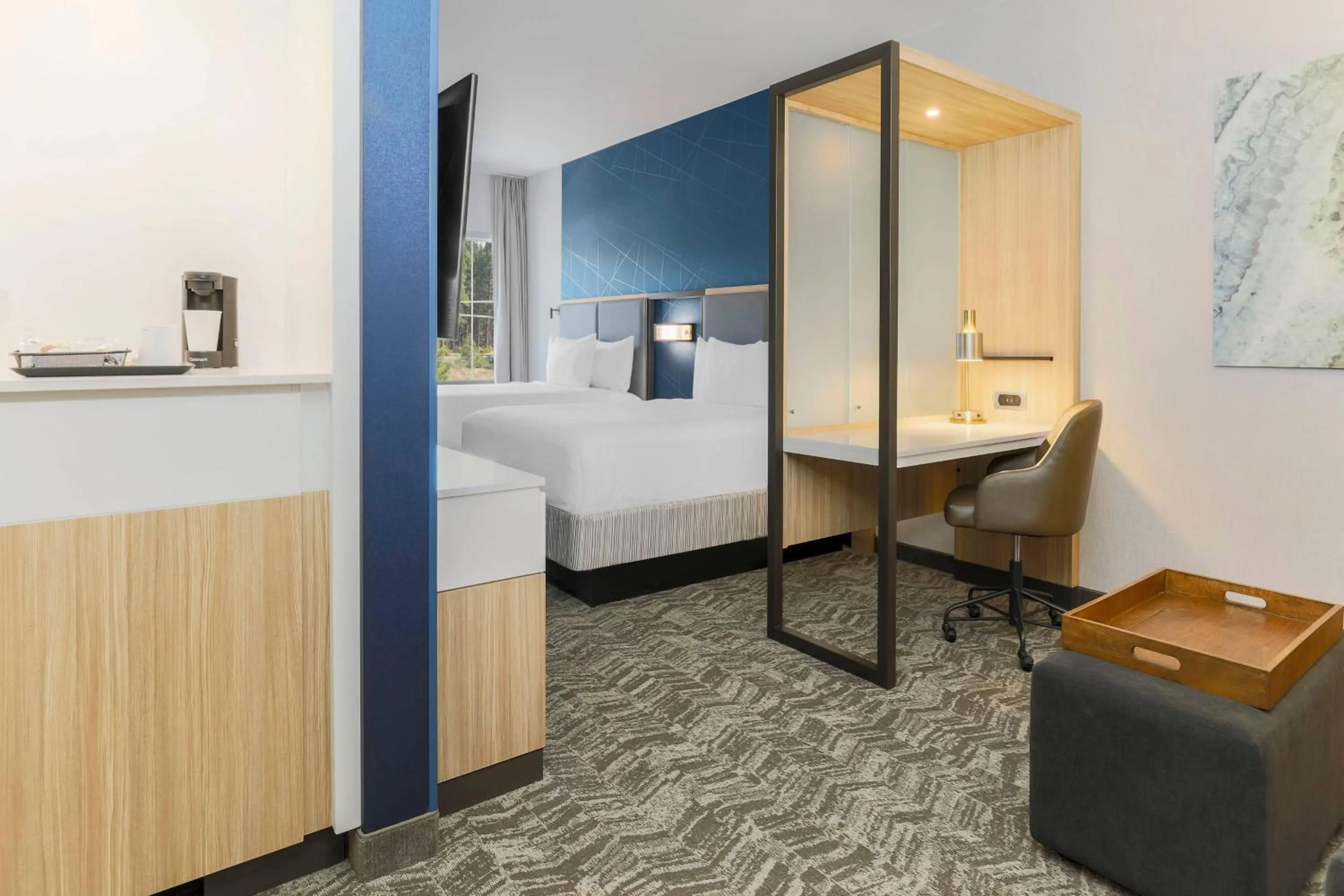 Bedroom, Bed in SpringHill Suites by Marriott Truckee Lake Tahoe