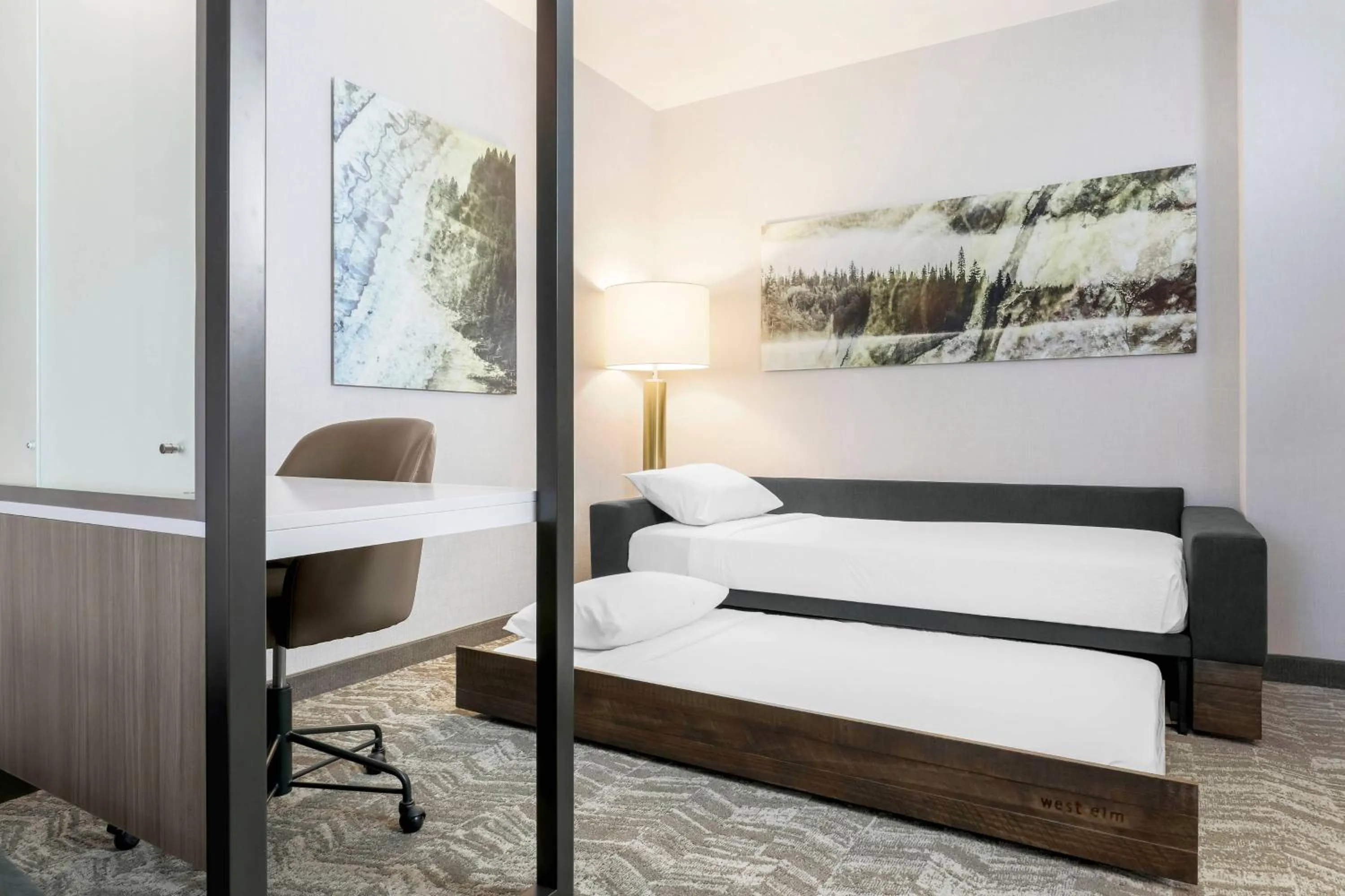 Bedroom, Bed in SpringHill Suites by Marriott Truckee Lake Tahoe
