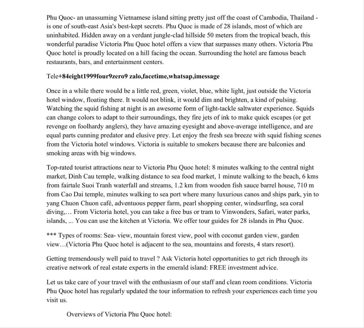 Victoria Phu Quoc hotel Beachfront Night market Victoria Phu Quoc hotel Beachfront Night market