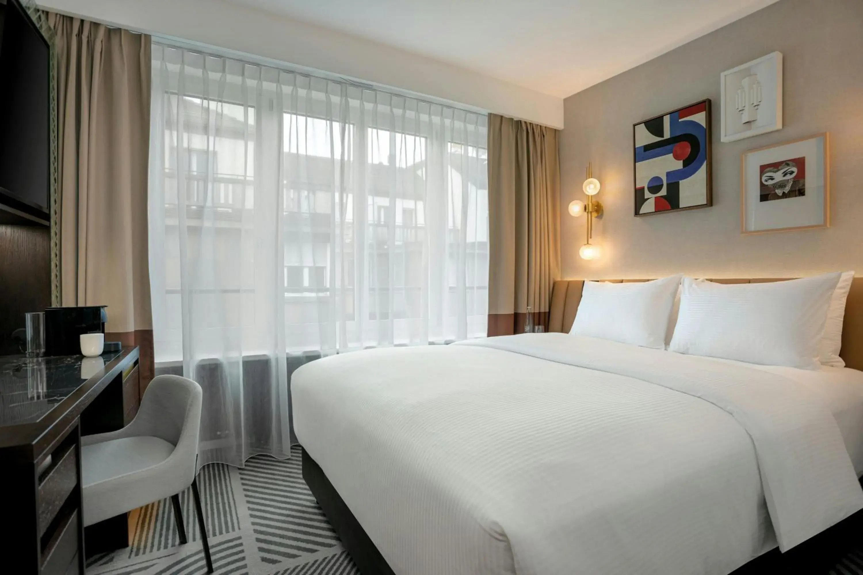Photo of the whole room, Bed in Neues Schloss Privat Hotel Zurich, Autograph Collection Photo of the whole room, Bed in Neues Schloss Privat Hotel Zurich, Autograph Collection