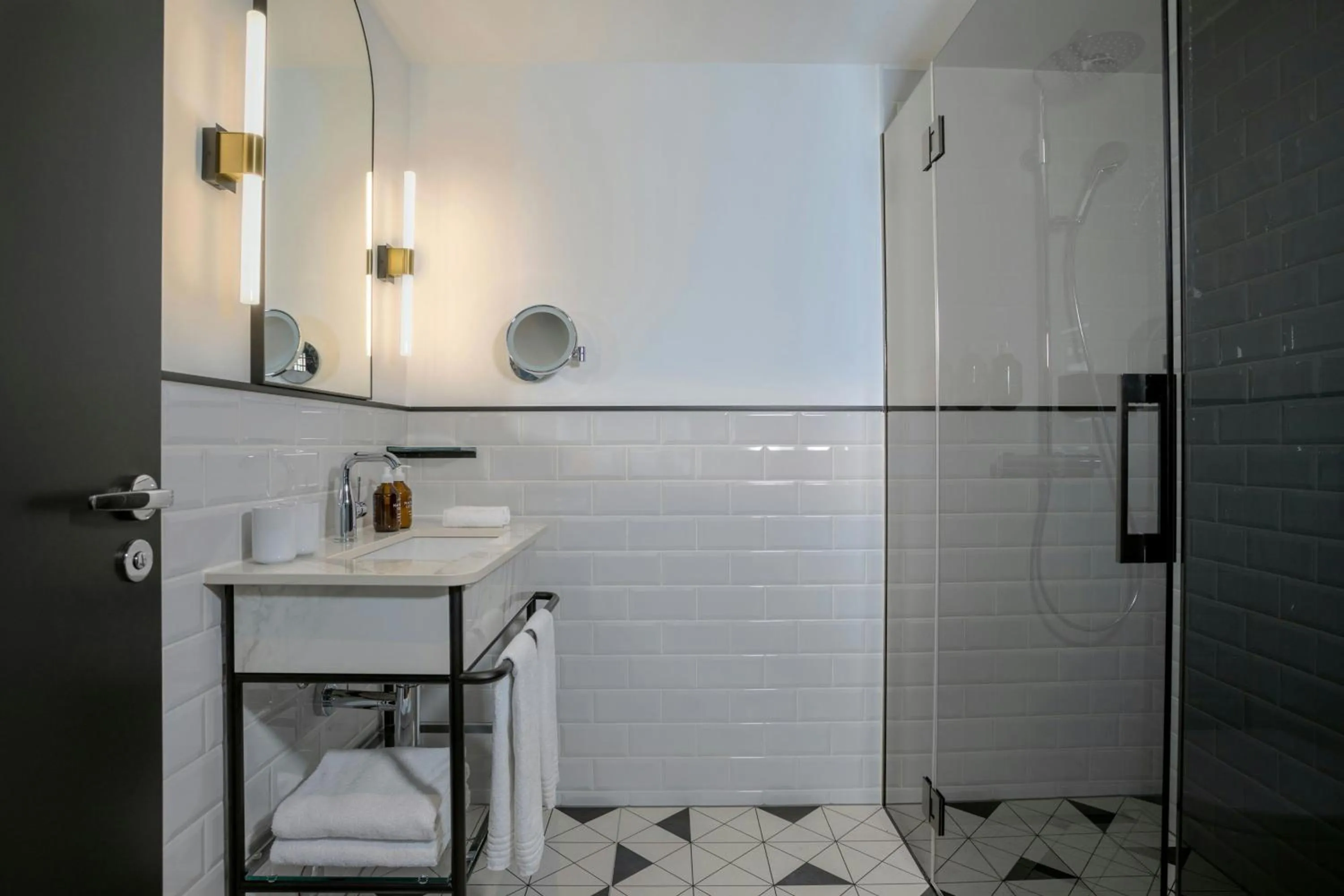 Bathroom in Neues Schloss Privat Hotel Zurich, Autograph Collection