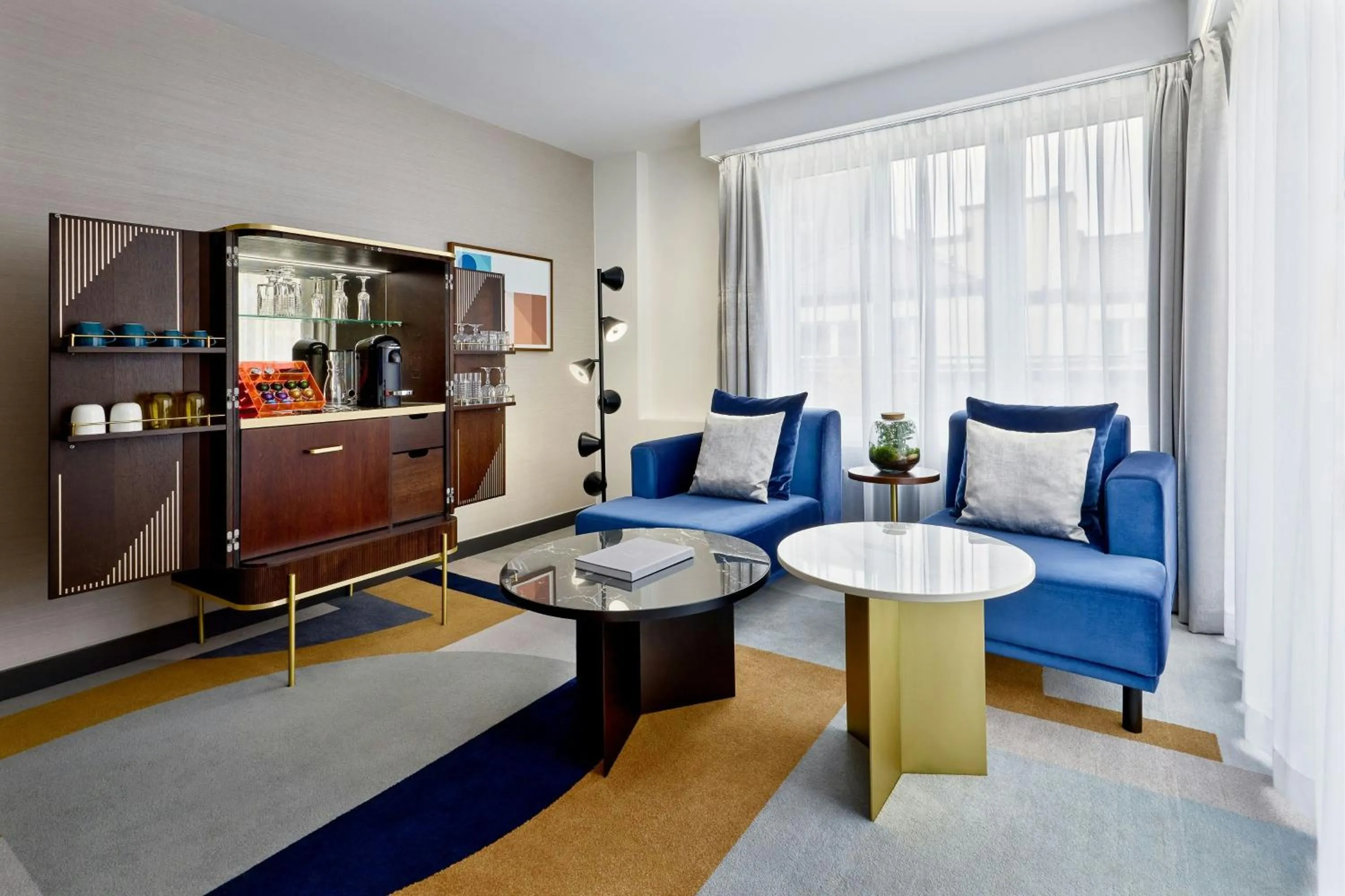 Living room in Neues Schloss Privat Hotel Zurich, Autograph Collection