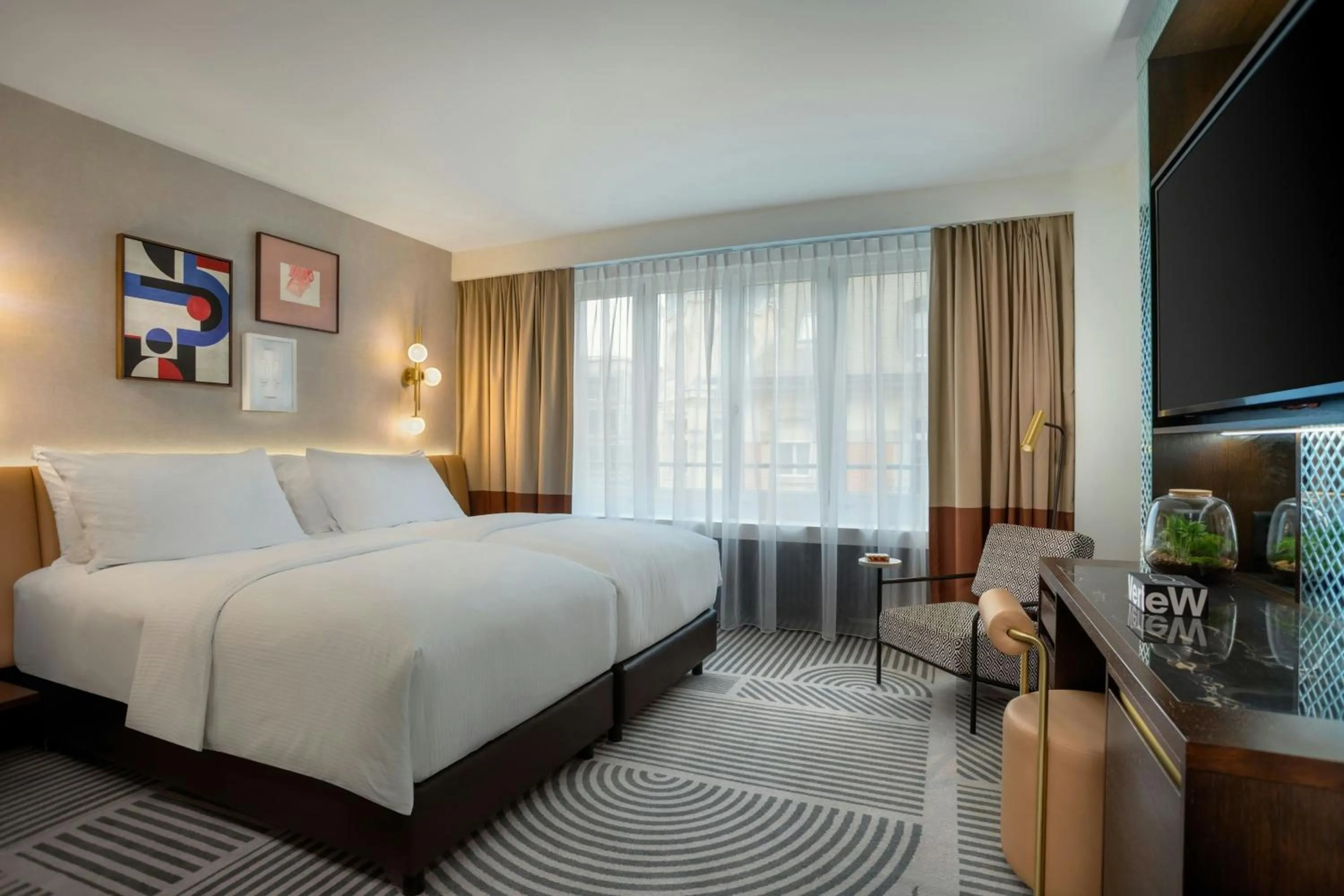 Photo of the whole room, Bed in Neues Schloss Privat Hotel Zurich, Autograph Collection