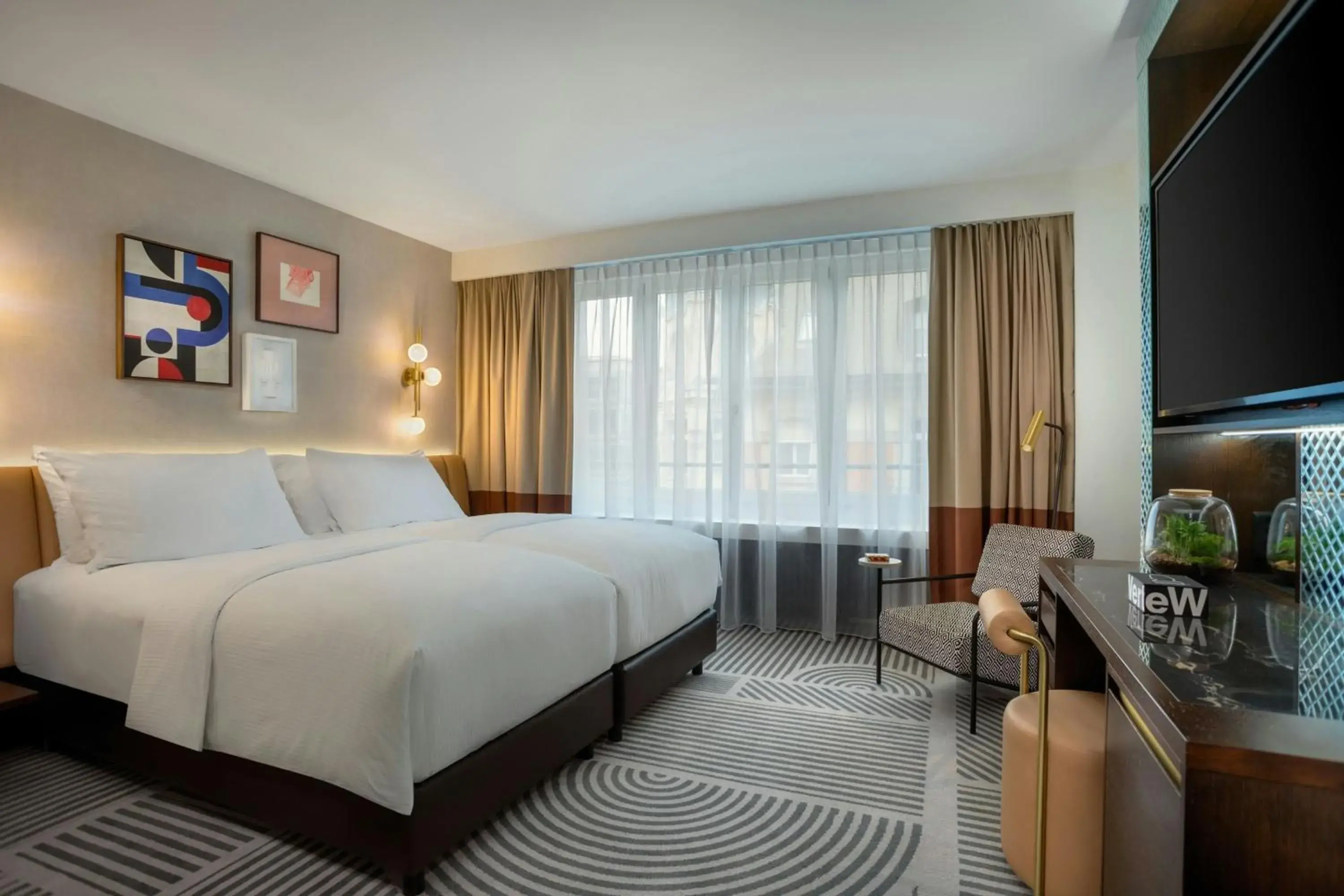 Photo of the whole room, Bed in Neues Schloss Privat Hotel Zurich, Autograph Collection Photo of the whole room, Bed in Neues Schloss Privat Hotel Zurich, Autograph Collection
