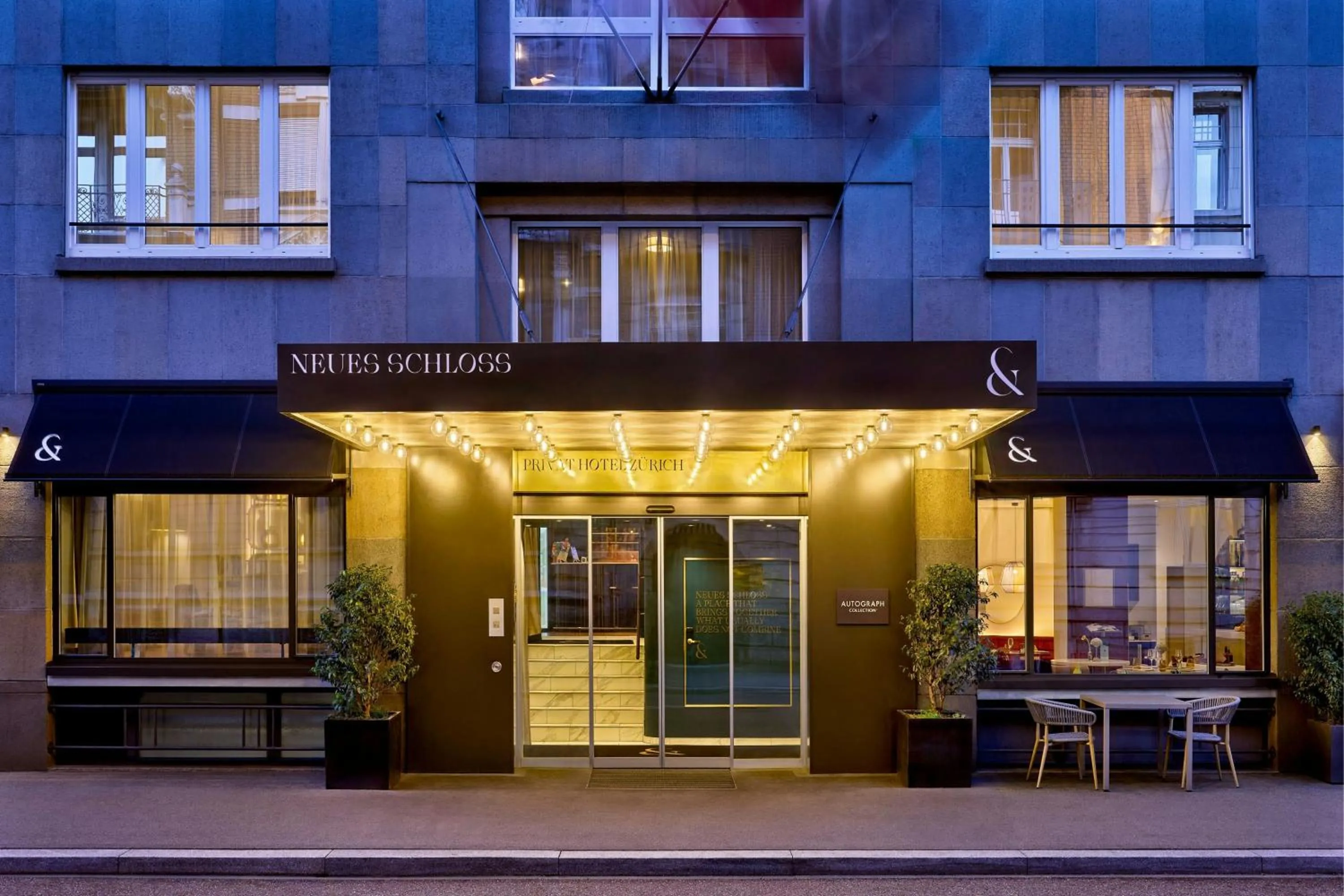 Property building in Neues Schloss Privat Hotel Zurich, Autograph Collection