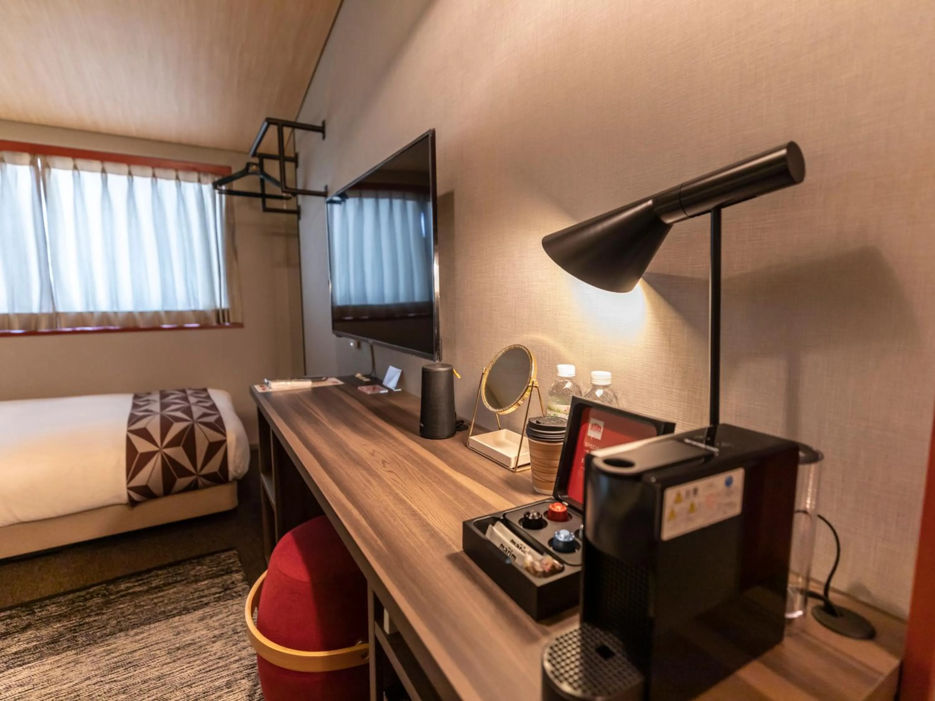 Bed in HALE Kyoto Toji