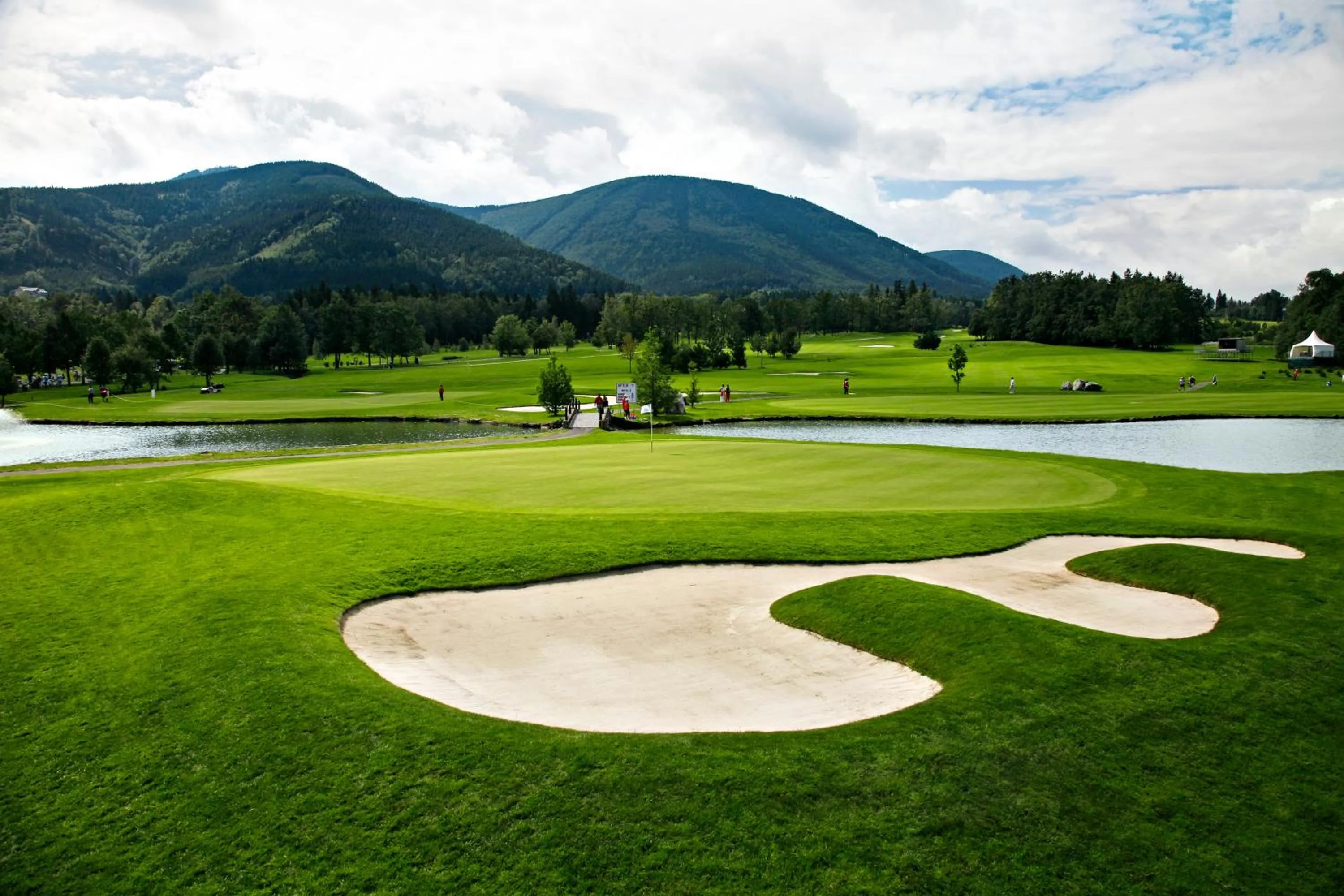 Golfcourse in Tee House Čeladná