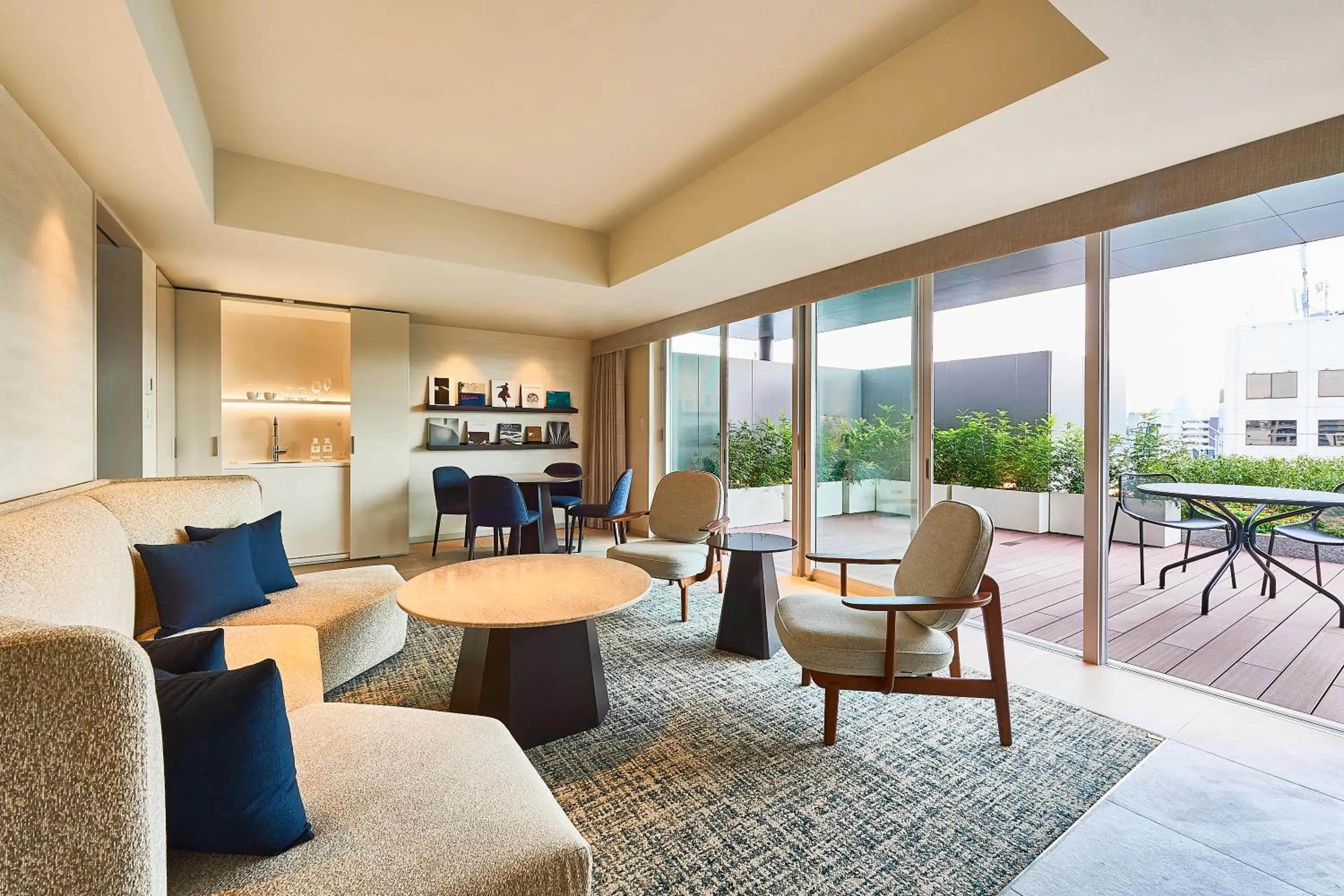 Living room in The Gate Hotel Ryogoku by Hulic Living room in The Gate Hotel Ryogoku by Hulic