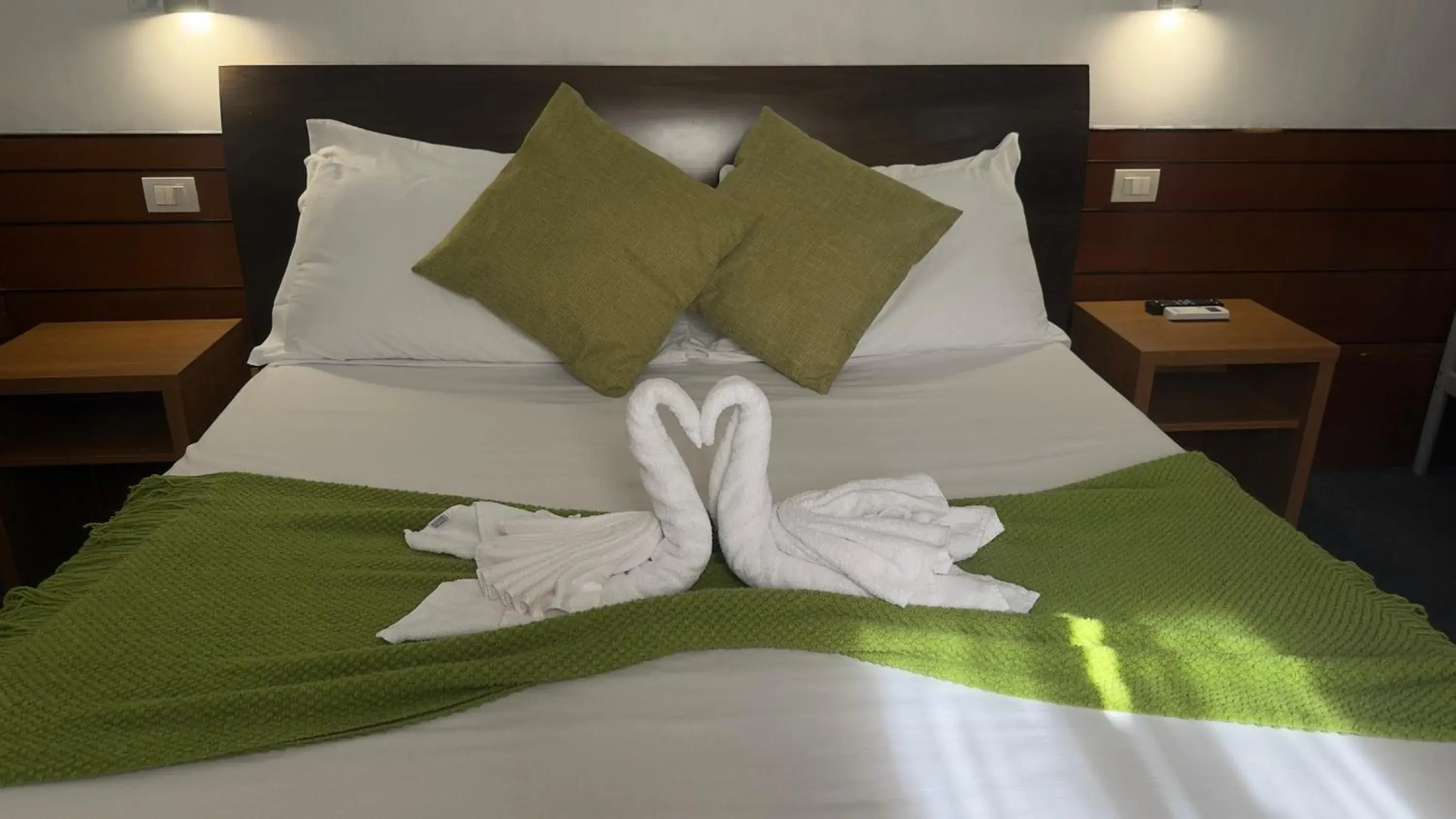 Bed in Romalive Hotel Bed in Romalive Hotel