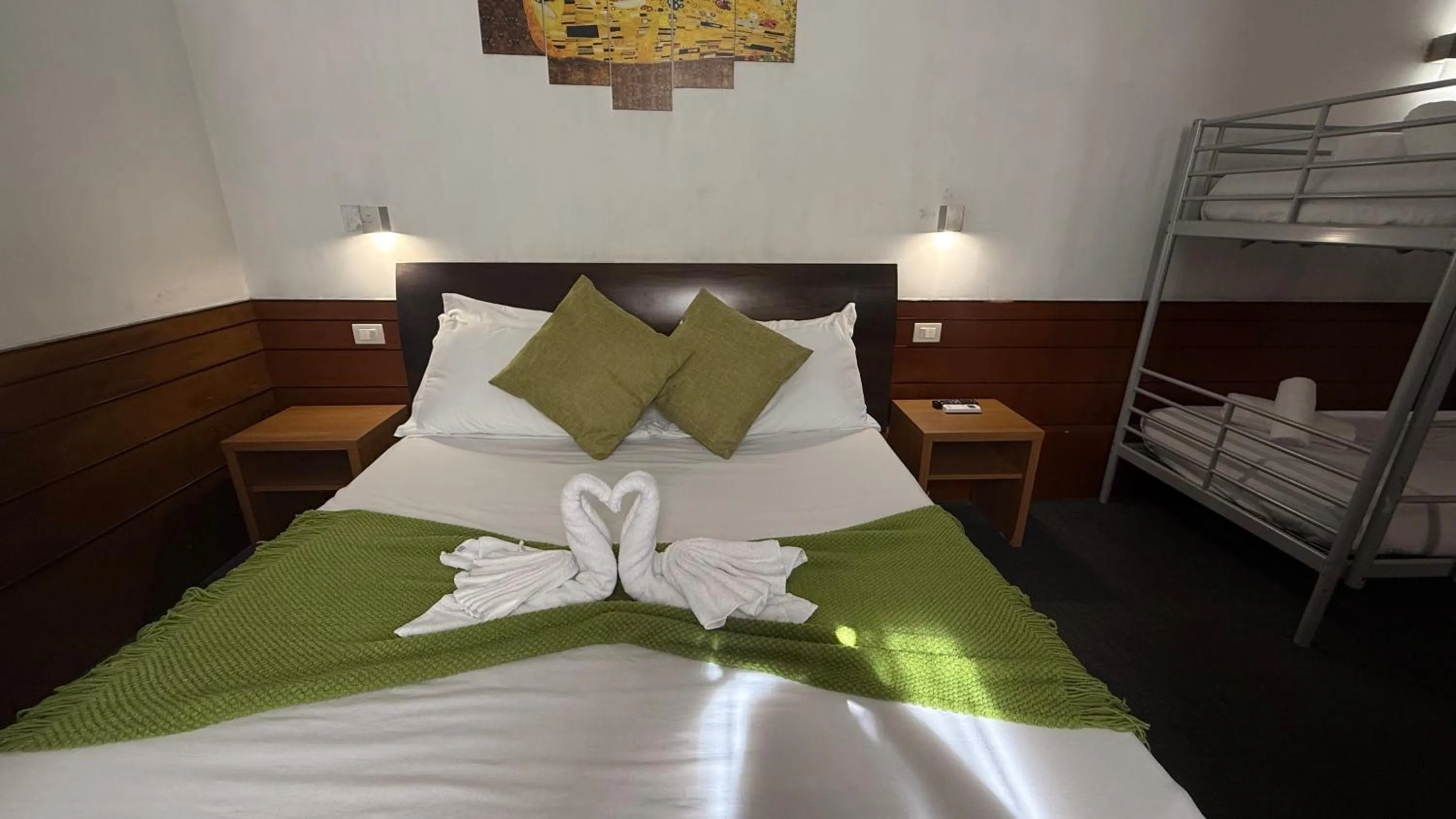 Bed in Romalive Hotel