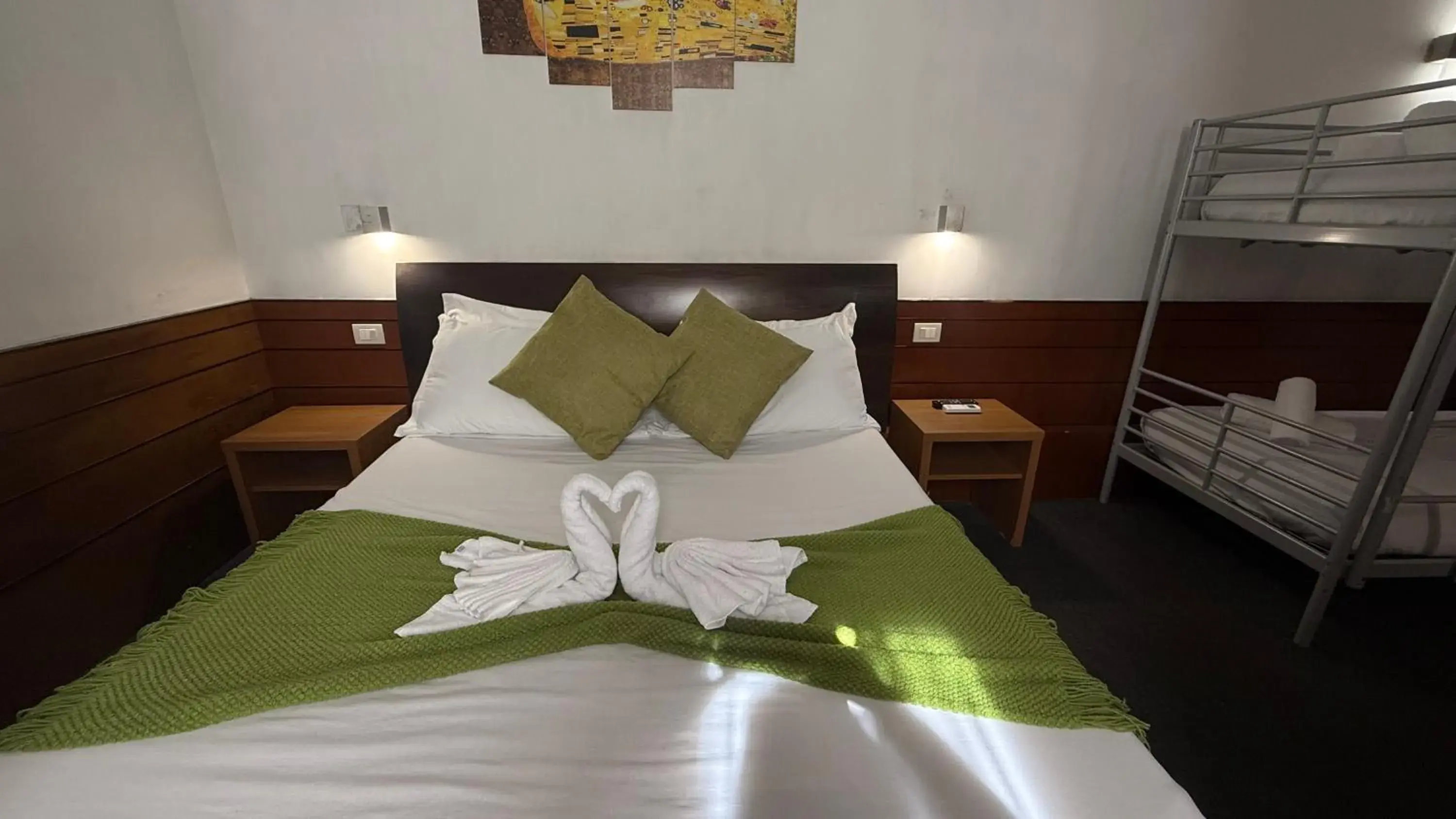 Bed in Romalive Hotel Bed in Romalive Hotel