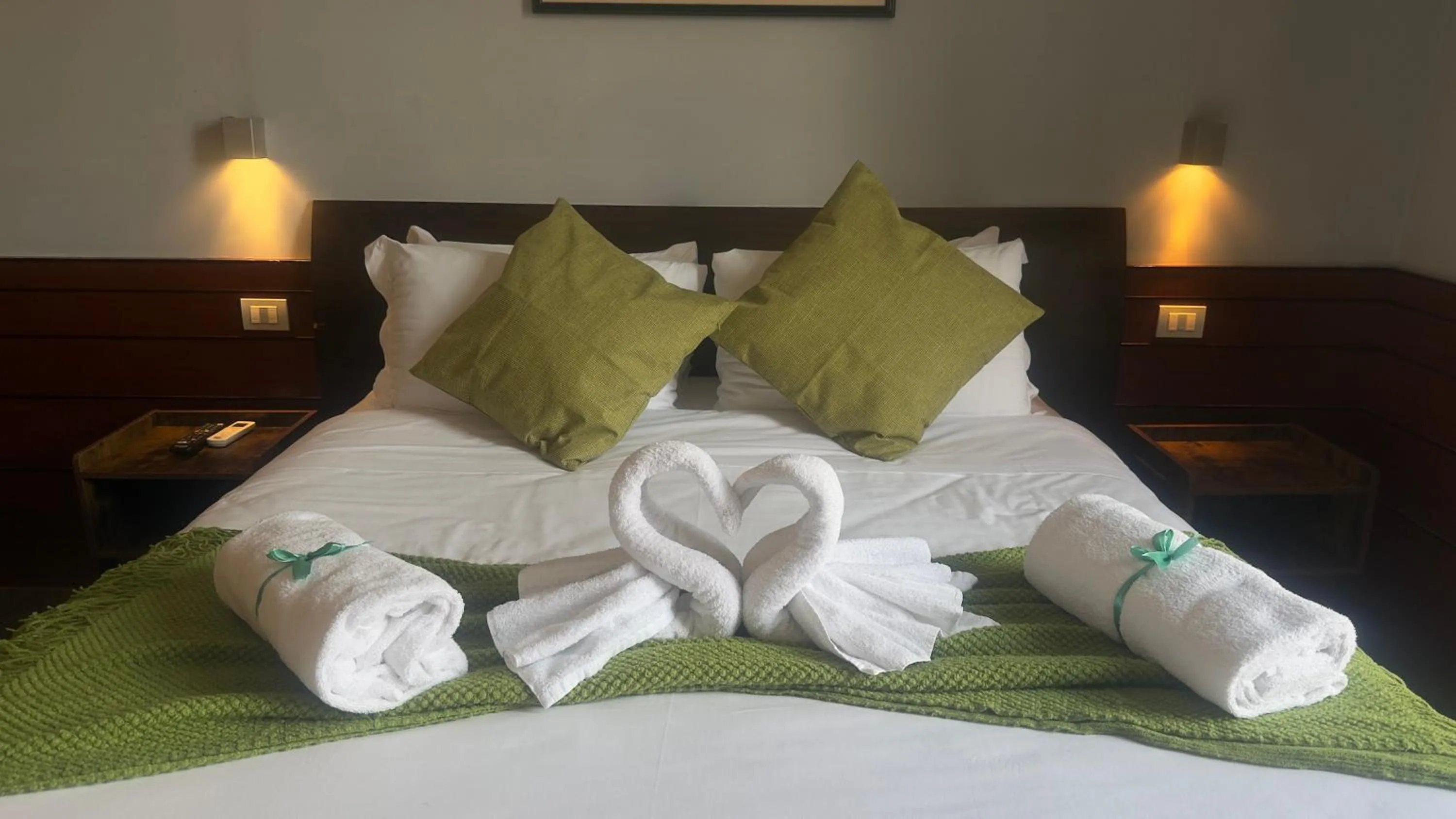 Bed in Romalive Hotel