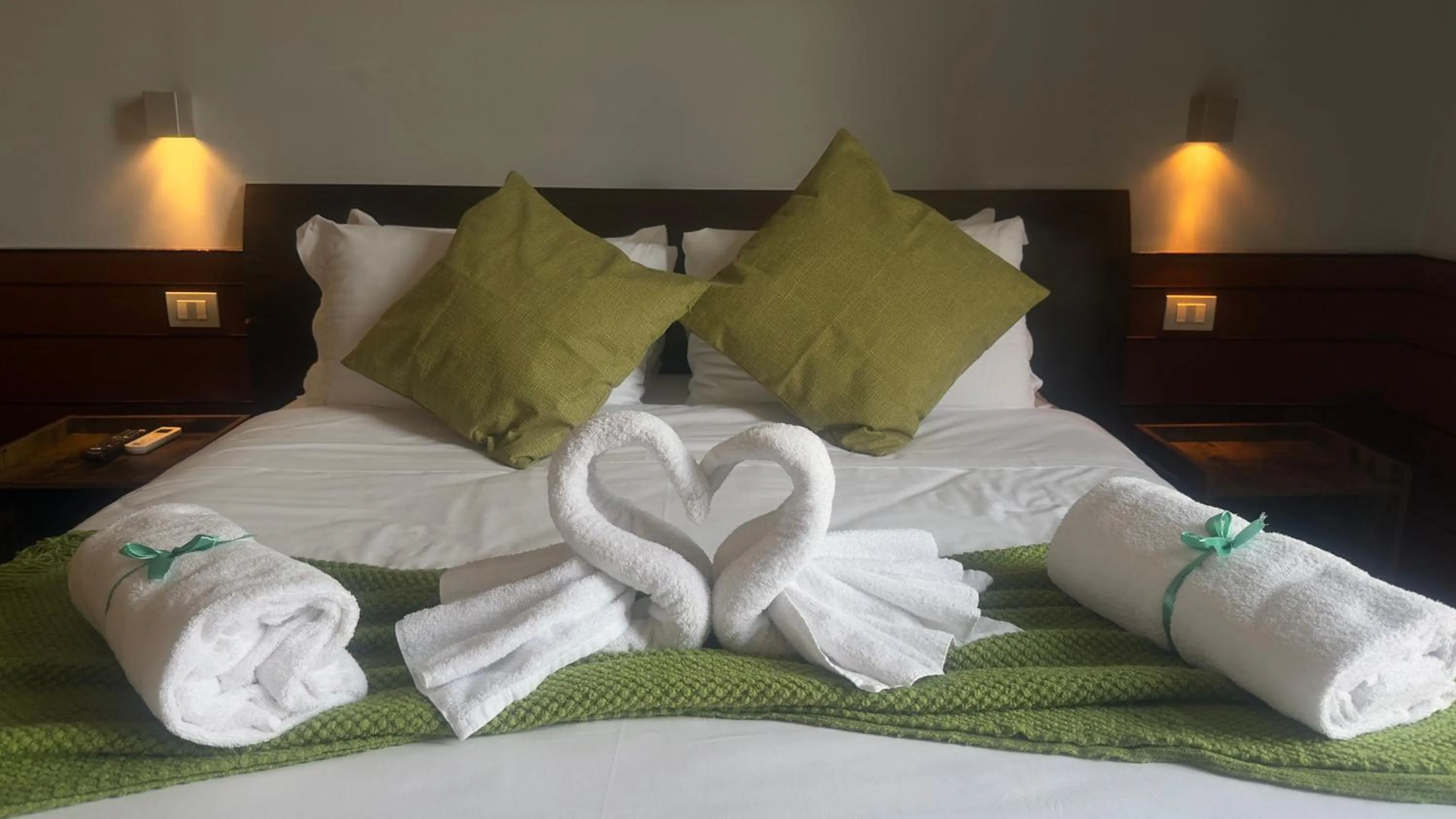 Bed in Romalive Hotel