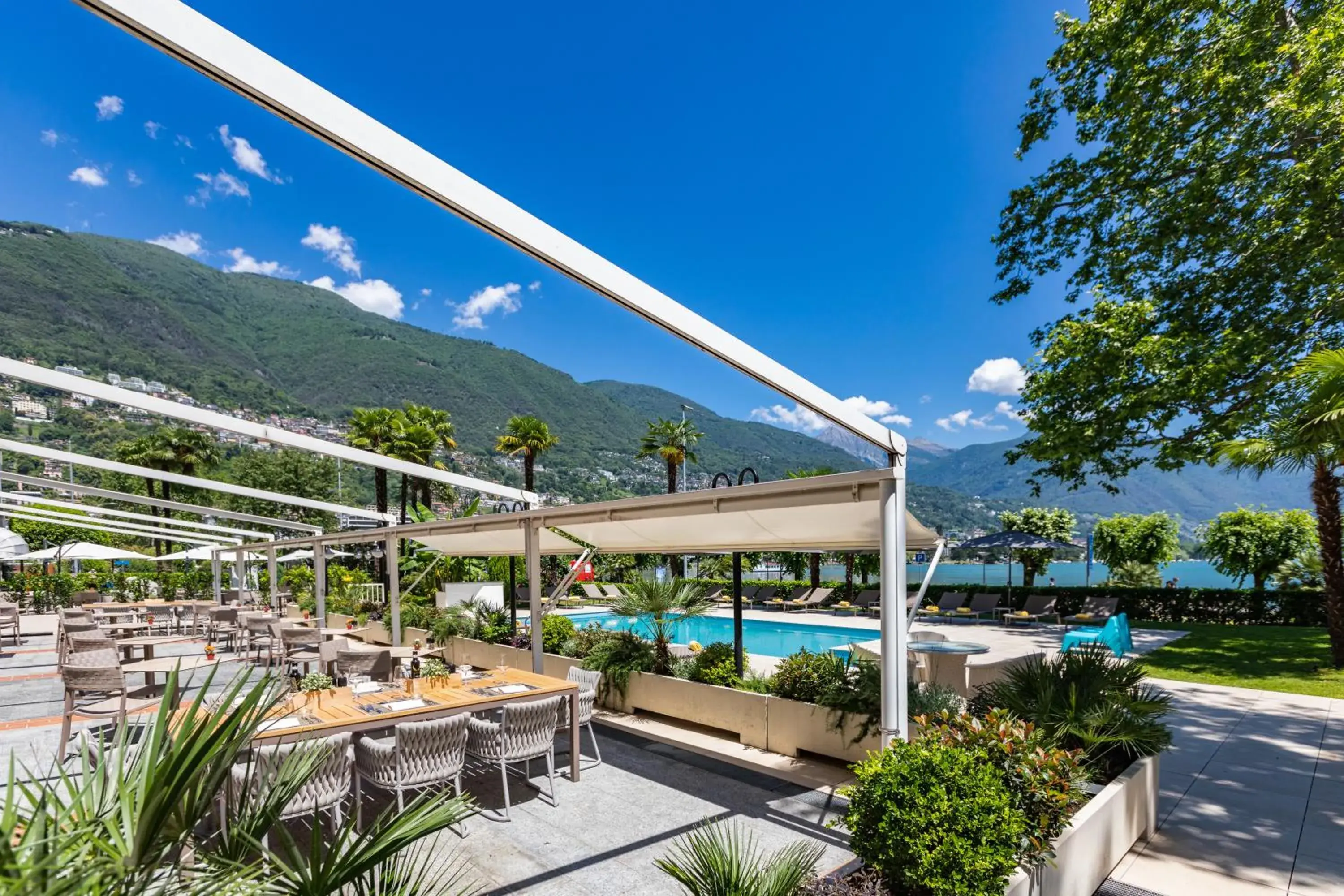 Restaurant/places to eat in H4 Hotel Arcadia Locarno Restaurant/places to eat in H4 Hotel Arcadia Locarno
