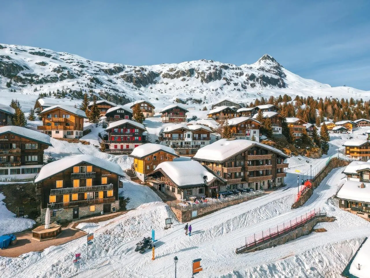 Property building in Hotel Alpfrieden