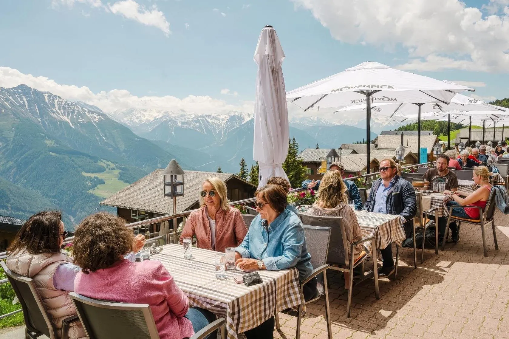 Property building in Hotel Alpfrieden