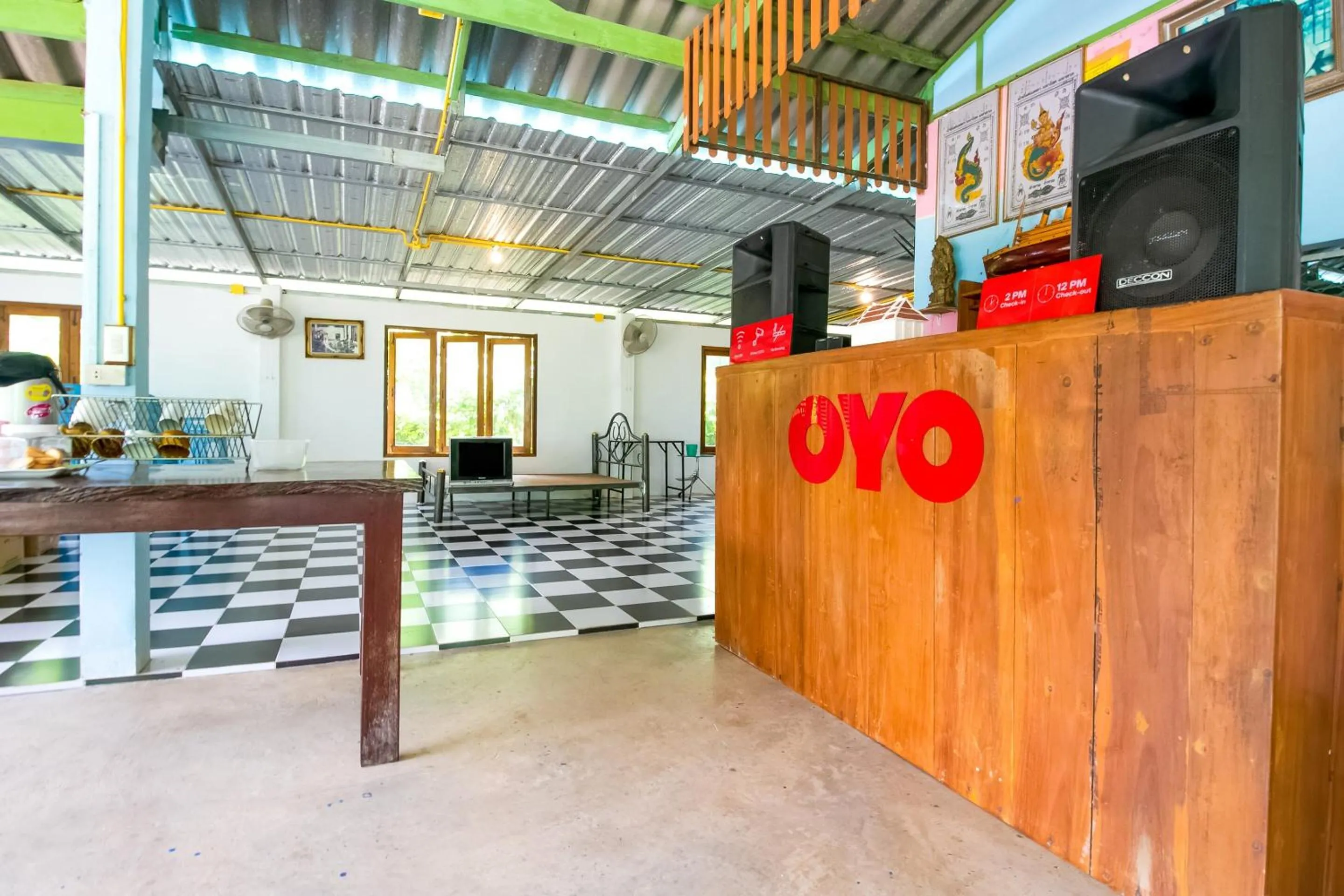Lobby or reception in OYO 1080 Kanyapa Resort Kaeng Krachan