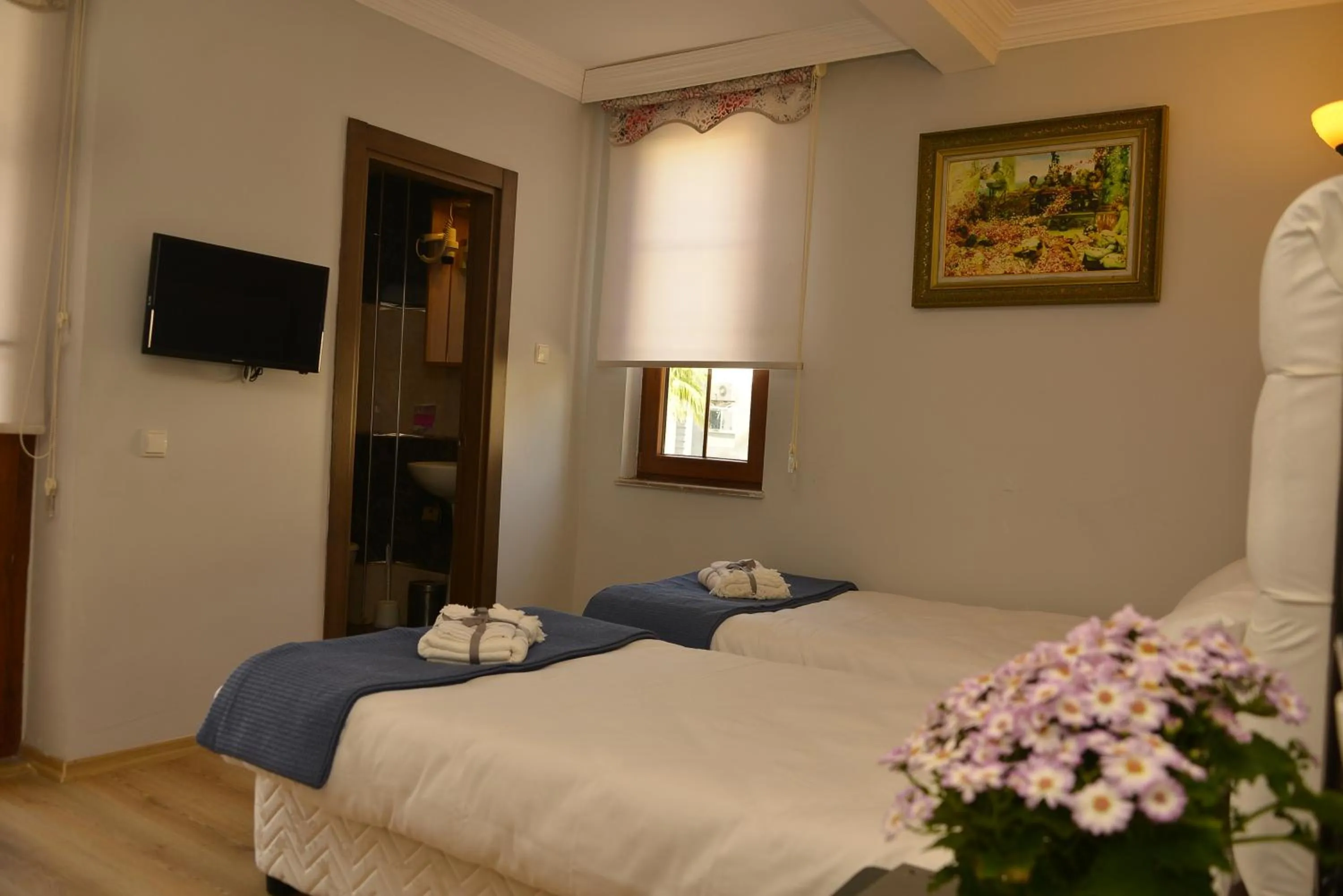 Bed in Pure Diamond Hotel