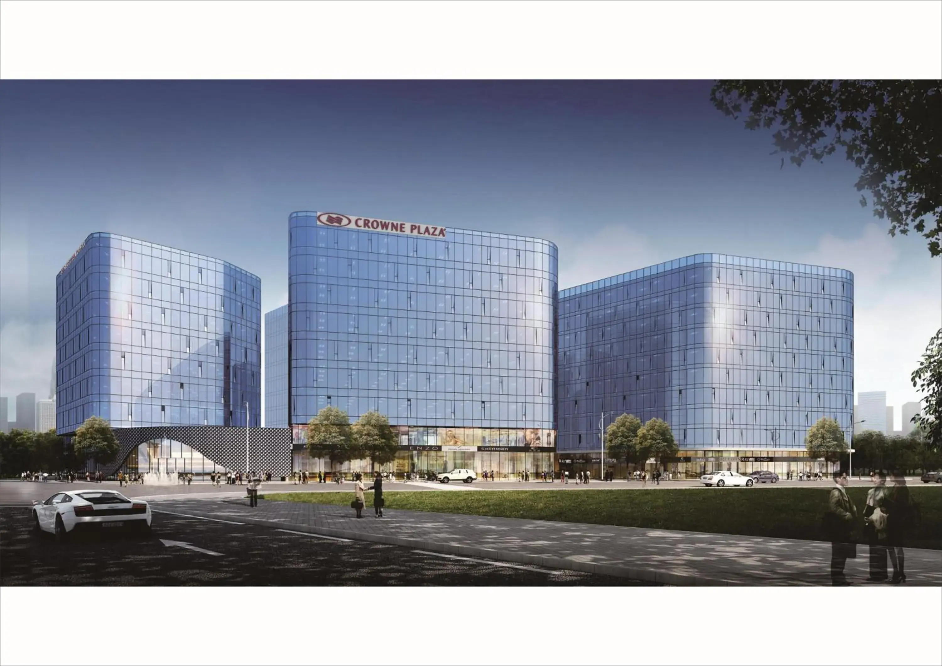 Property building in Crowne Plaza Shanghai Hongqiao by IHG Property building in Crowne Plaza Shanghai Hongqiao by IHG