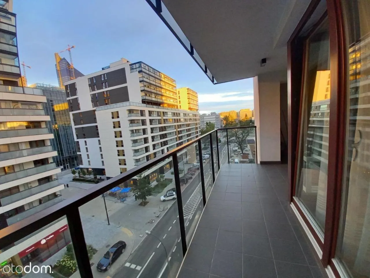 Balcony/Terrace in Apartamenty Warszawskie delux Siedmiogrodzka