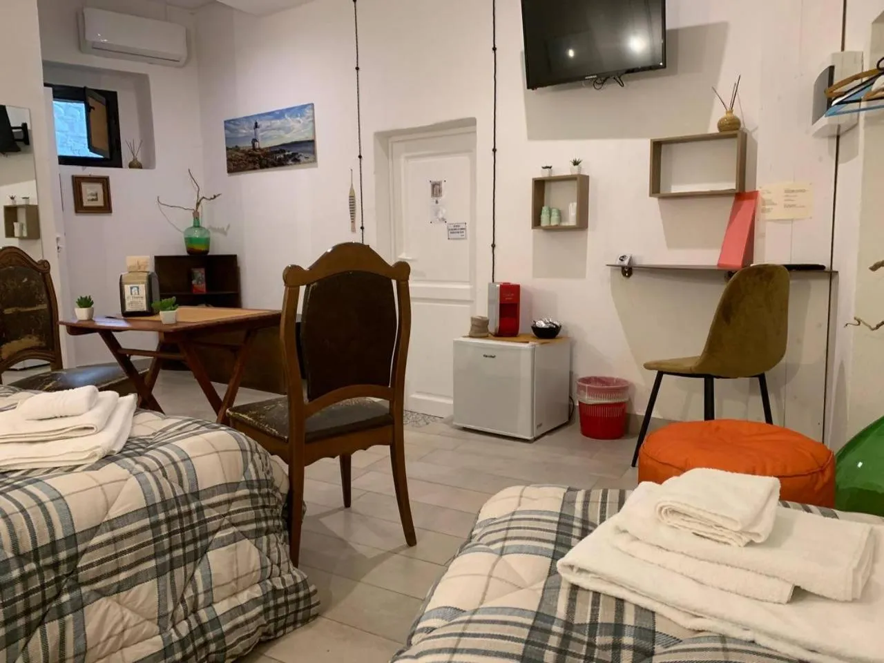 Bed in Ci Thorno Hotel